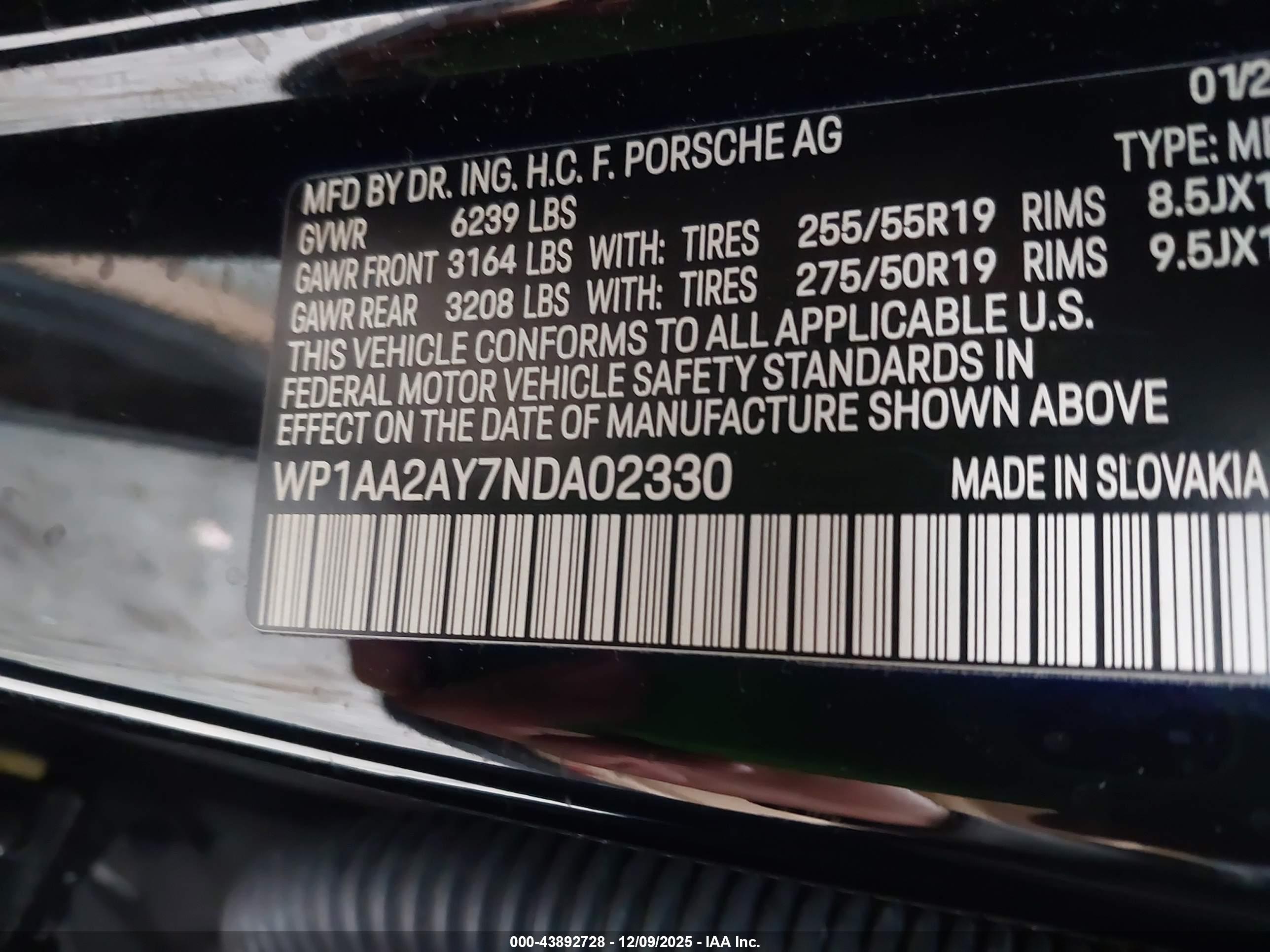 PORSCHE CAYENNE image 9