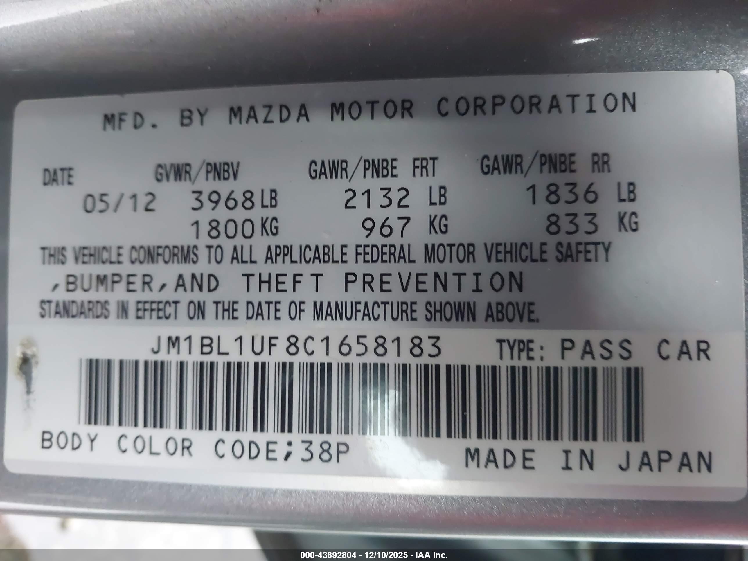 MAZDA MAZDA3 image 9