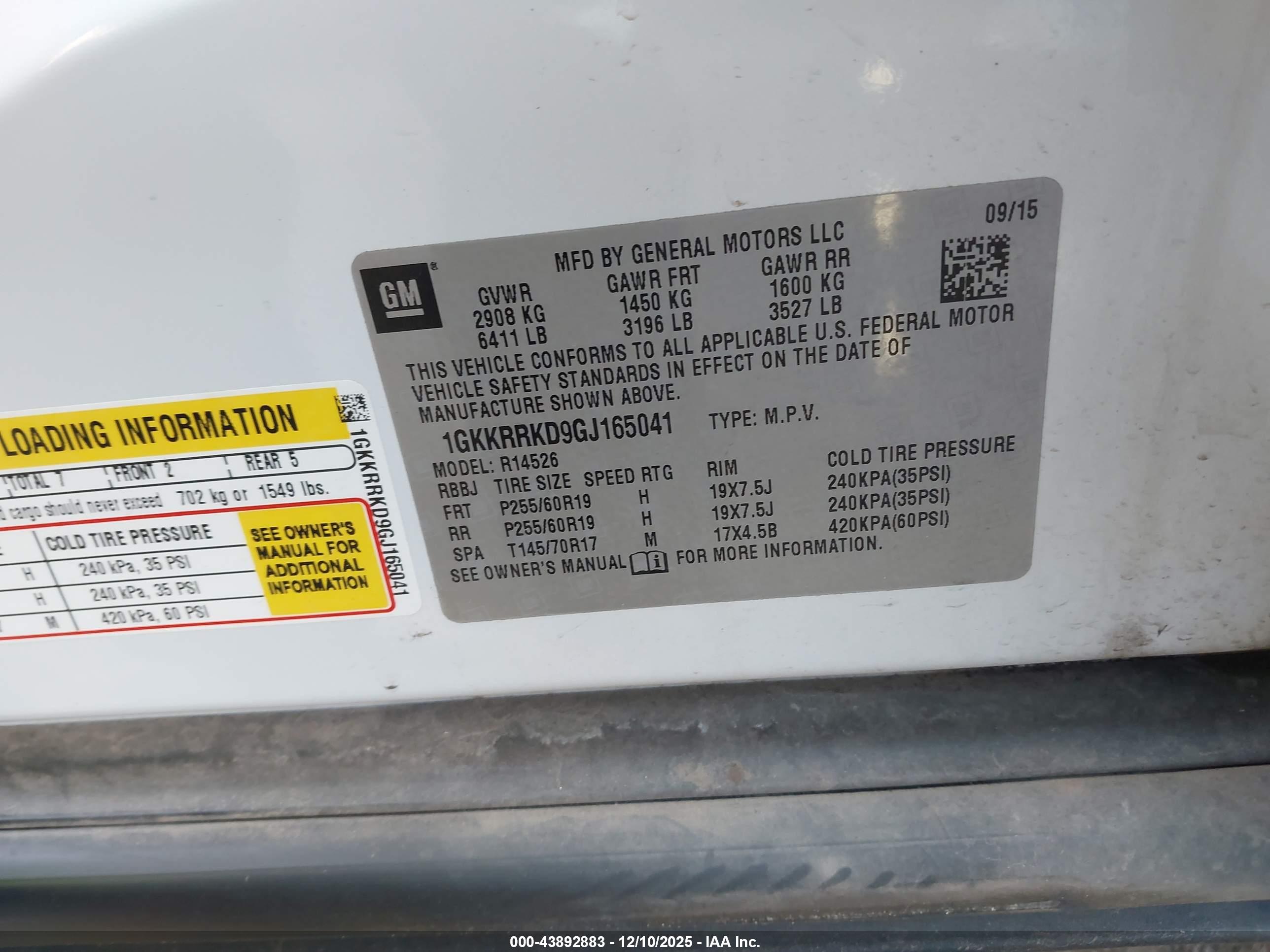 GMC ACADIA image 9