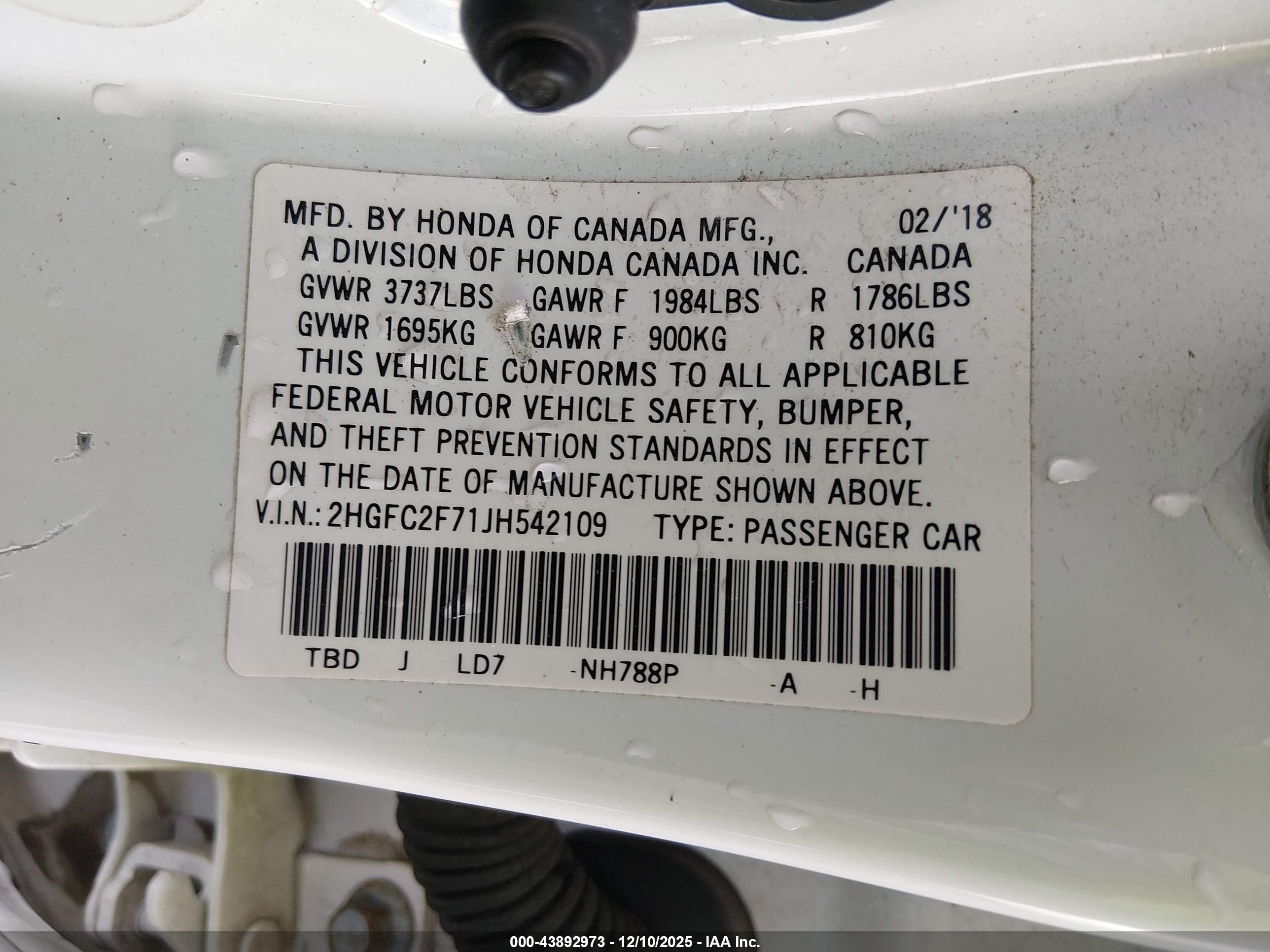 HONDA CIVIC image 9