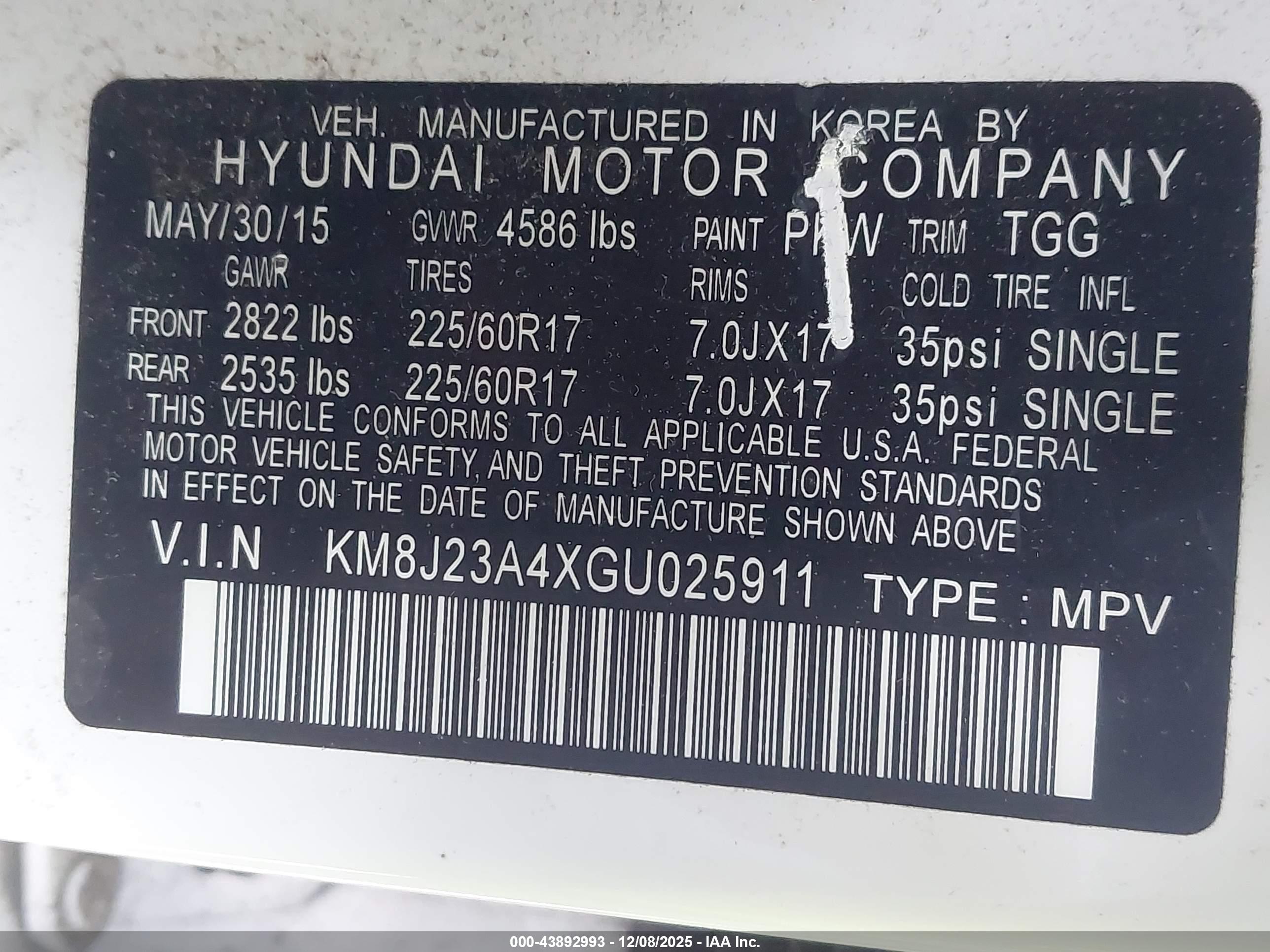 HYUNDAI TUCSON image 9