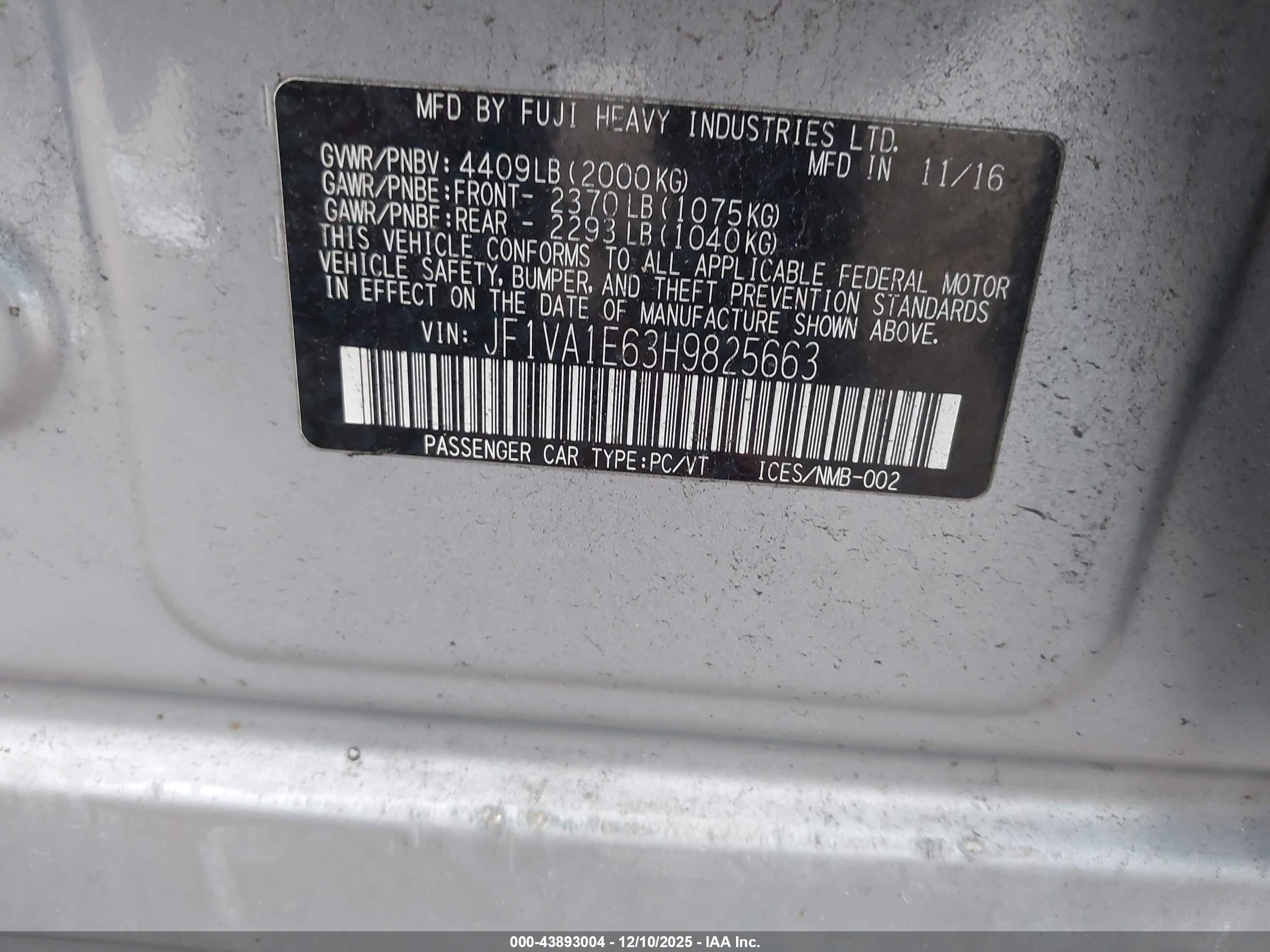 SUBARU WRX image 9