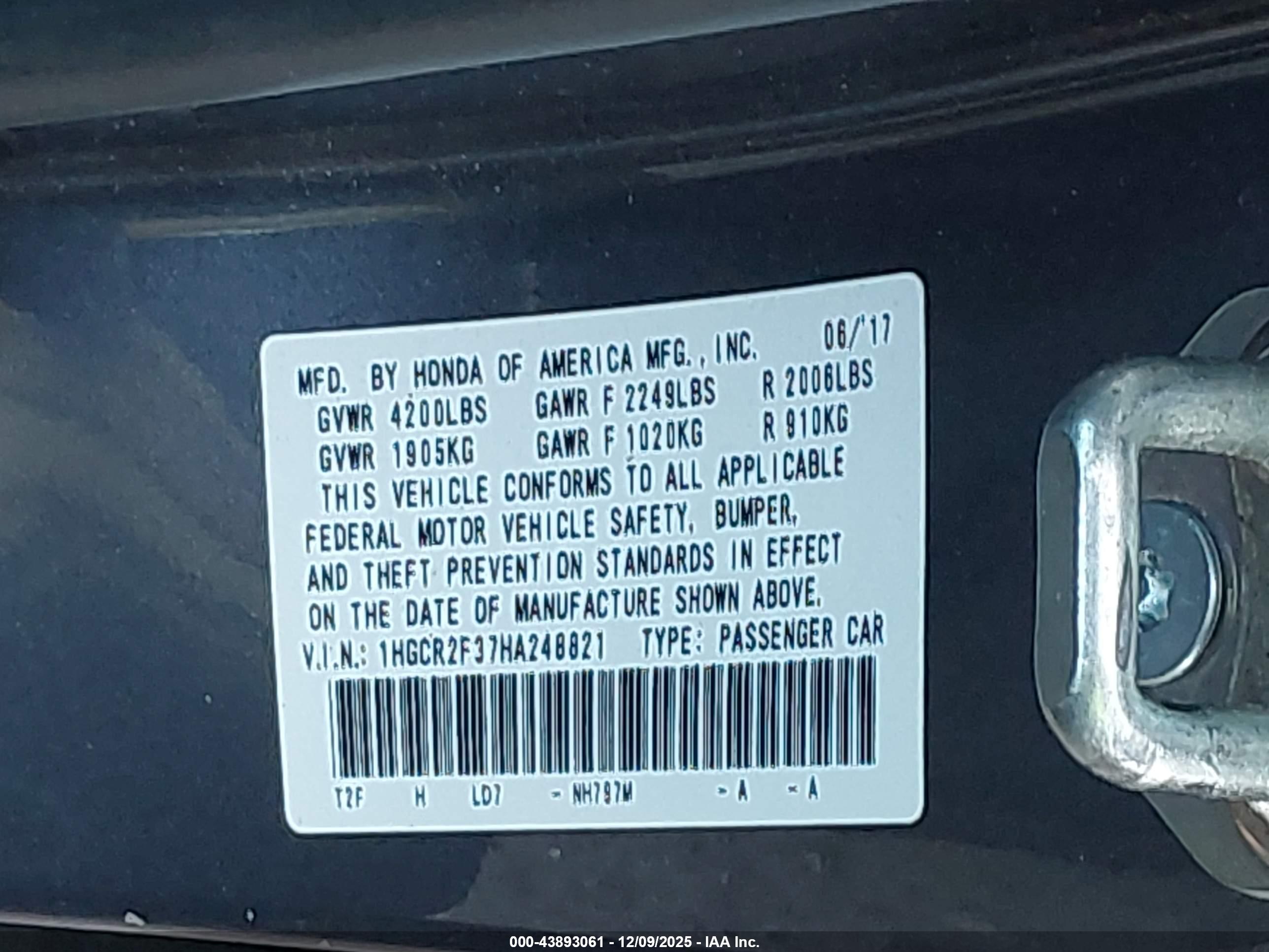 HONDA ACCORD image 9