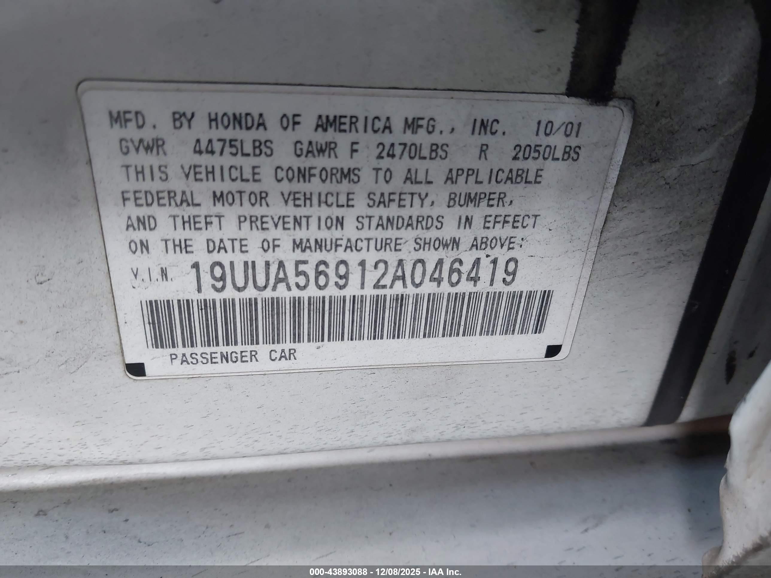ACURA TL image 9