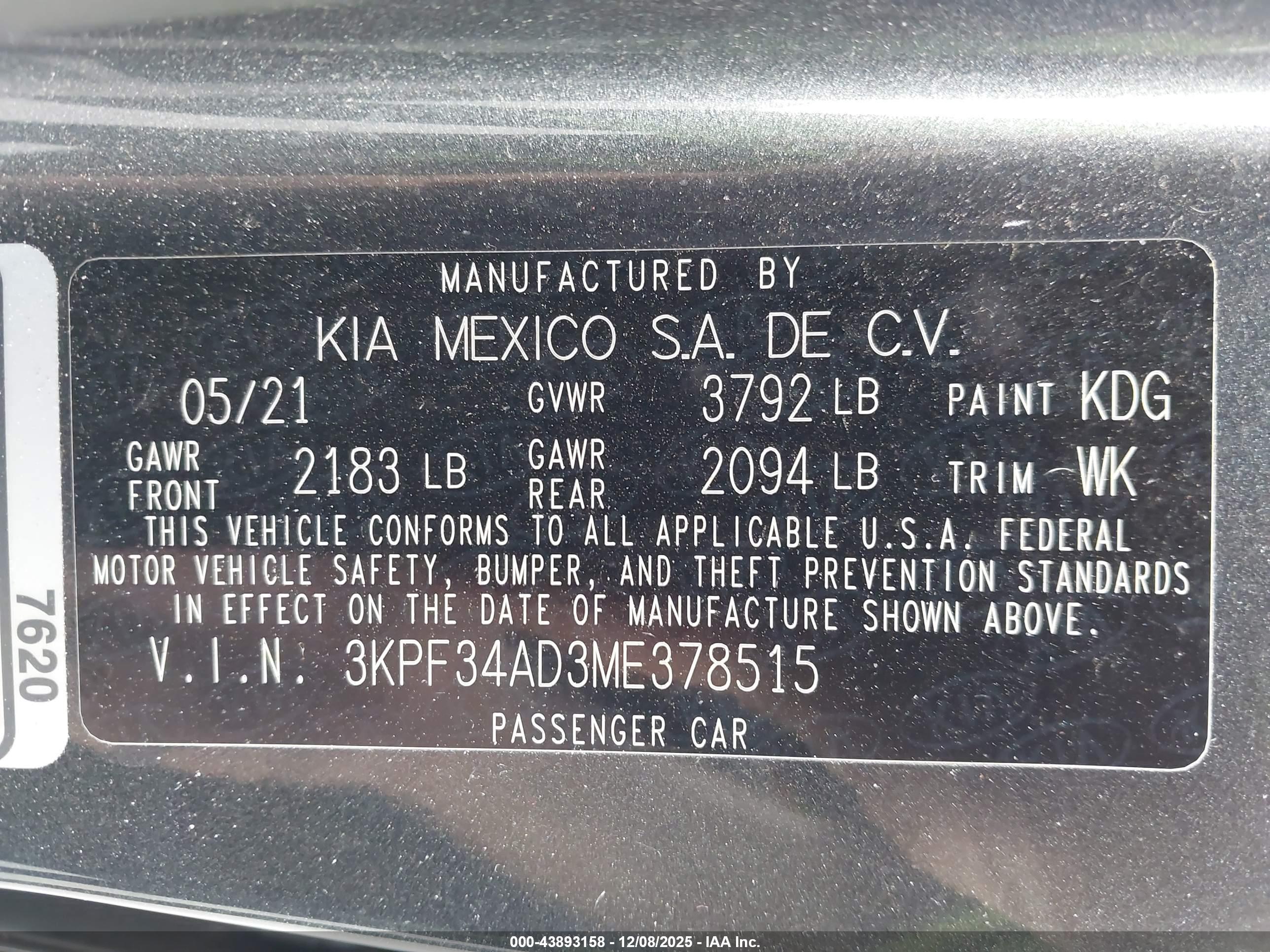 KIA FORTE image 9