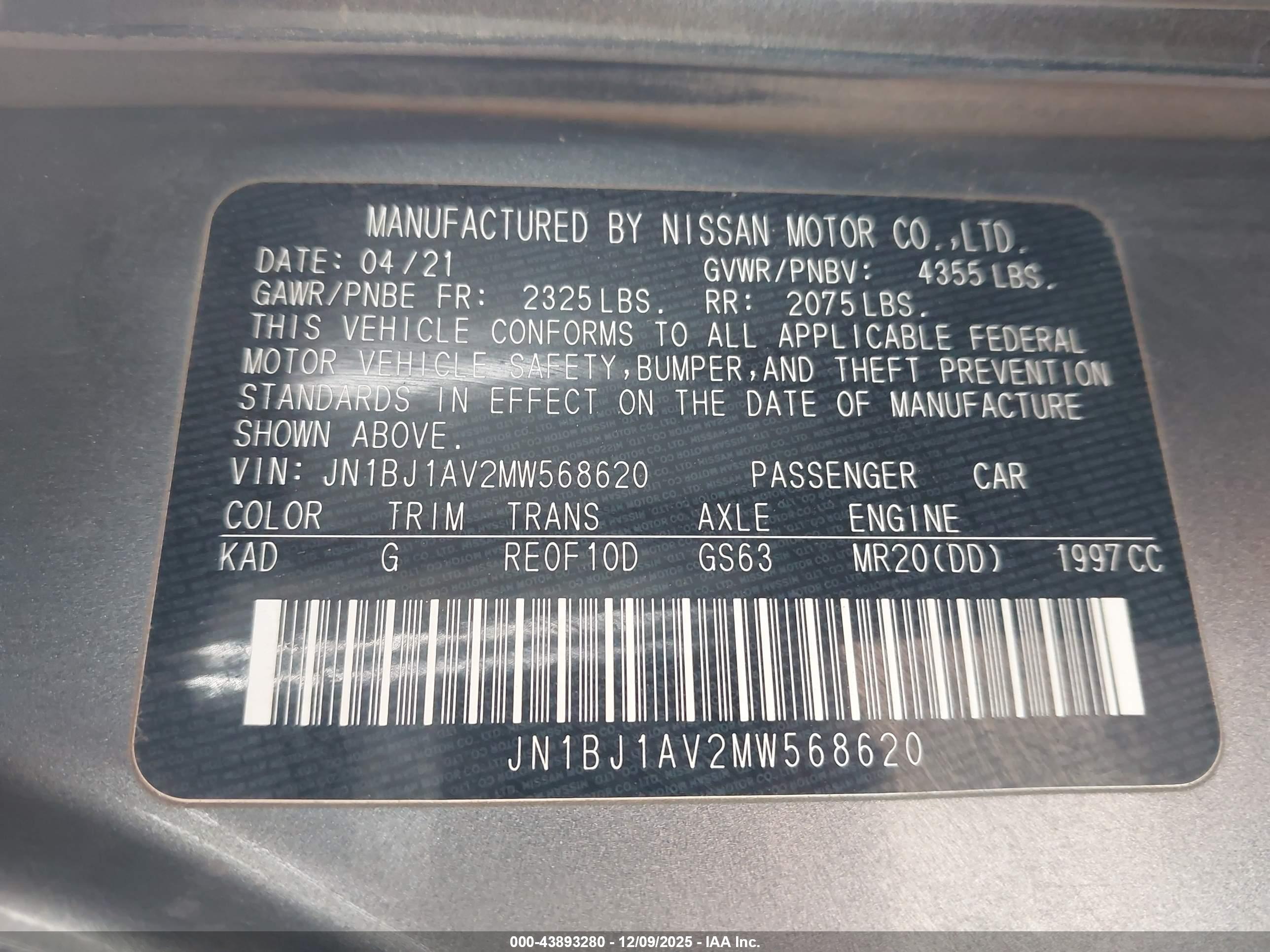 NISSAN ROGUE image 9