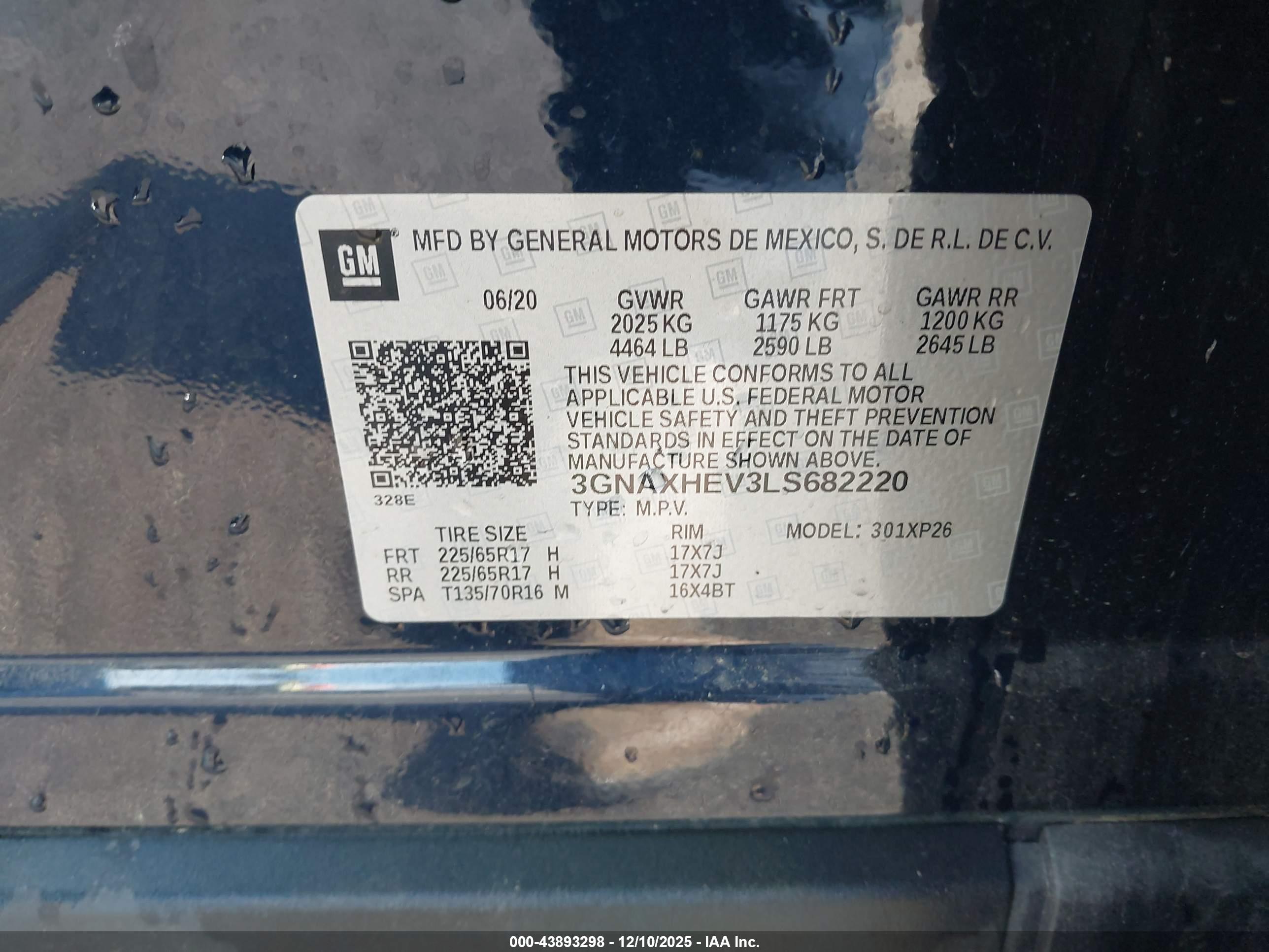 CHEVROLET EQUINOX image 9