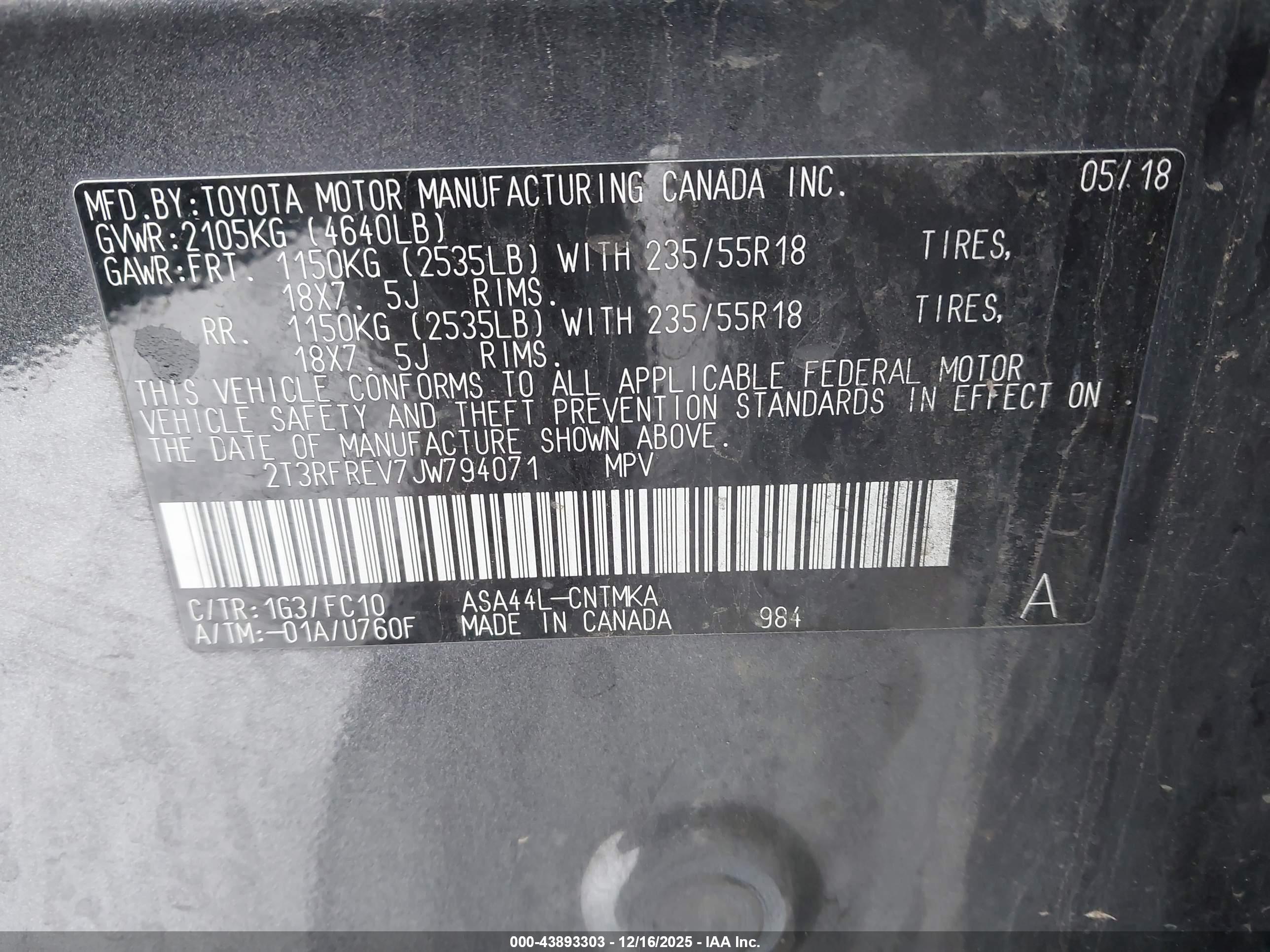 TOYOTA RAV4 image 9