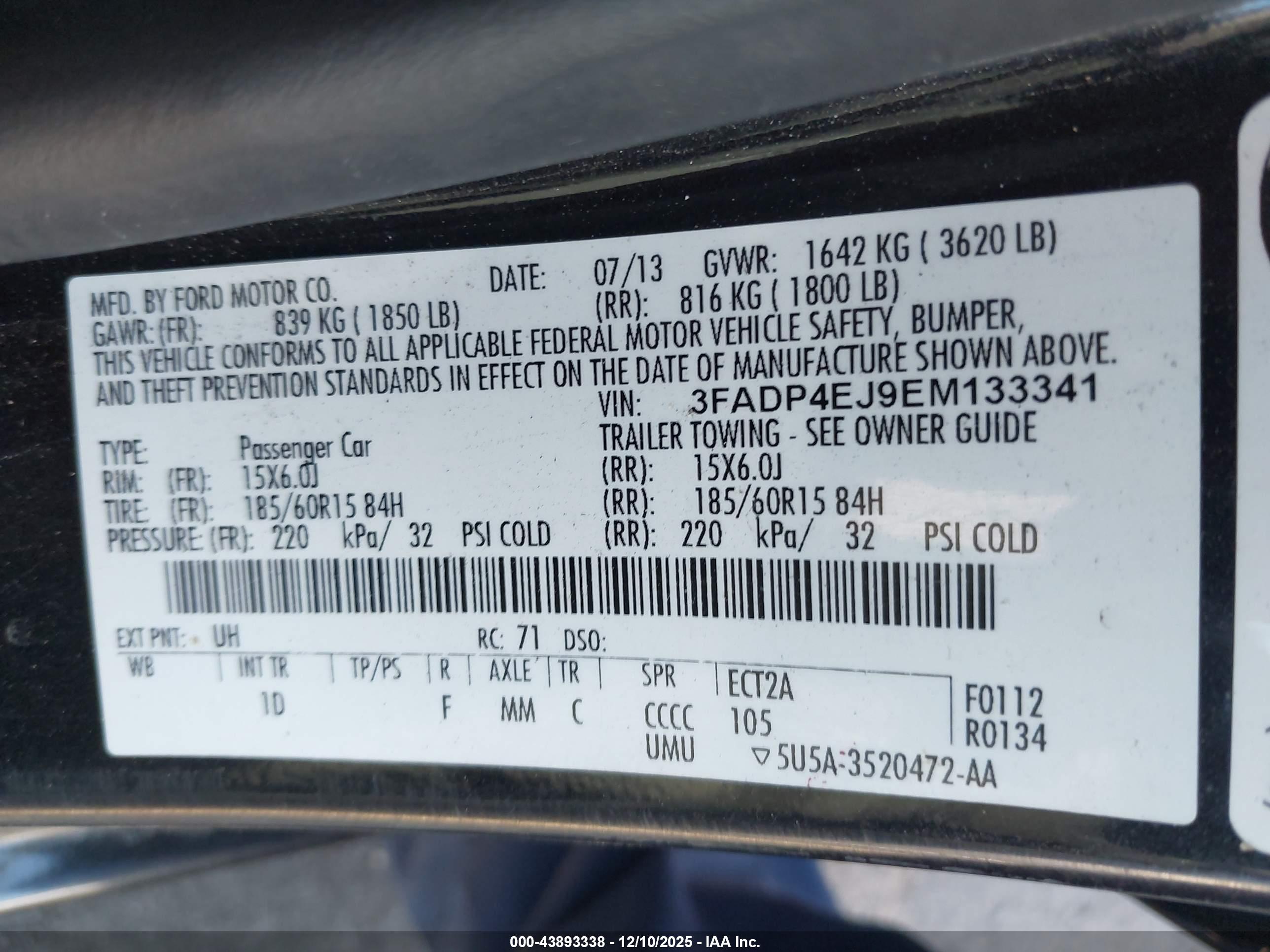 FORD FIESTA image 9