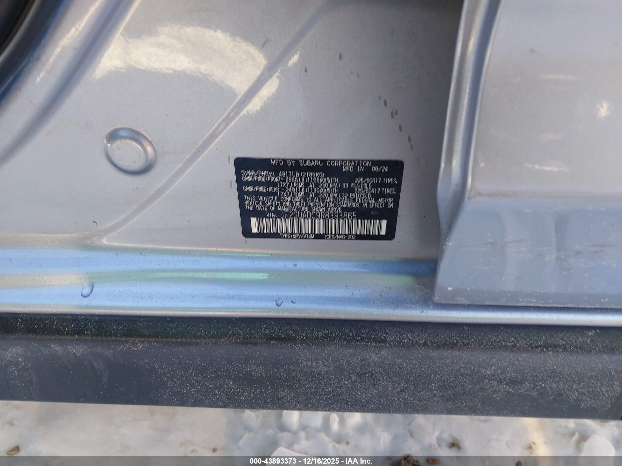 SUBARU CROSSTREK image 9
