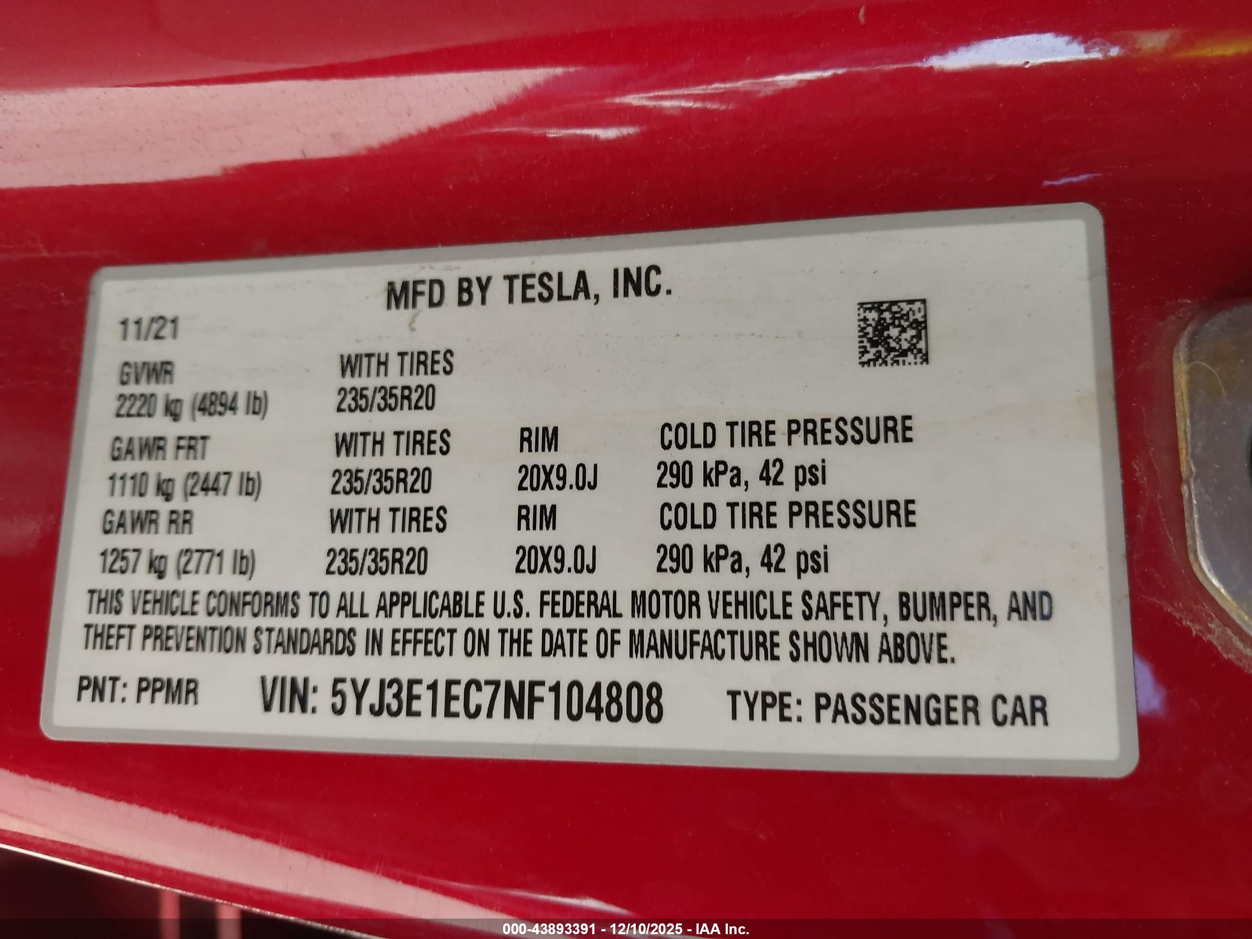 TESLA MODEL image 9
