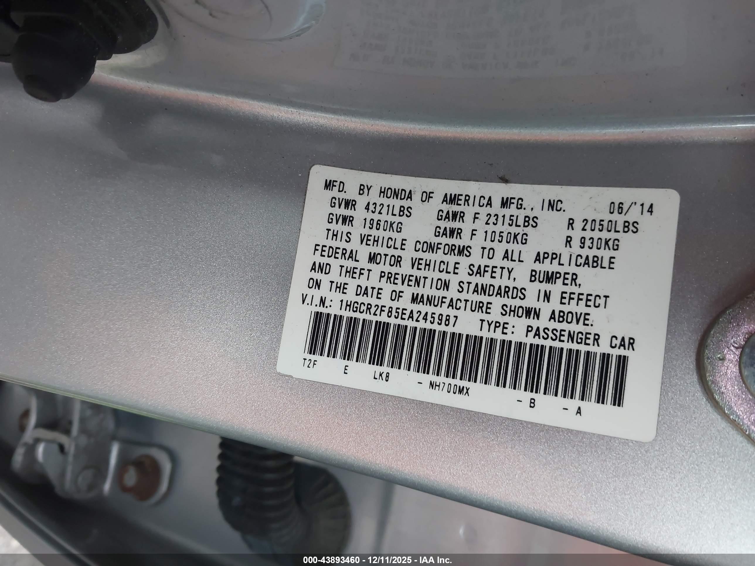 HONDA ACCORD image 9