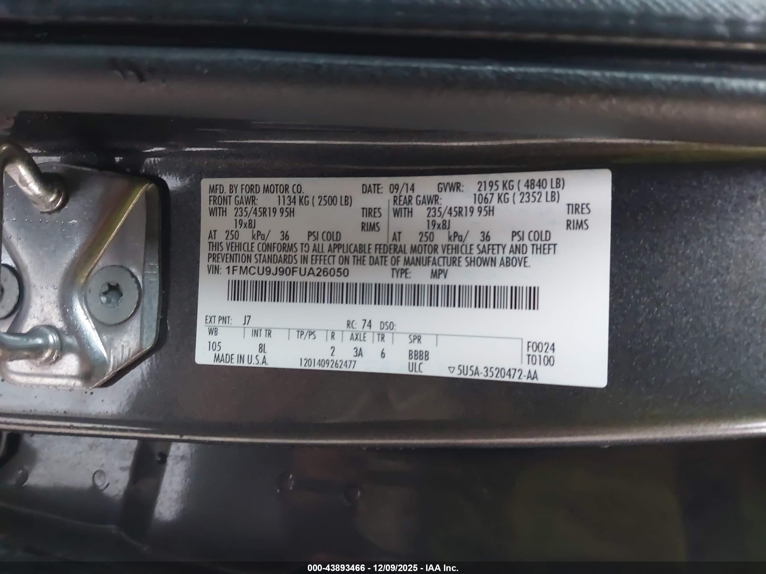 FORD ESCAPE image 9