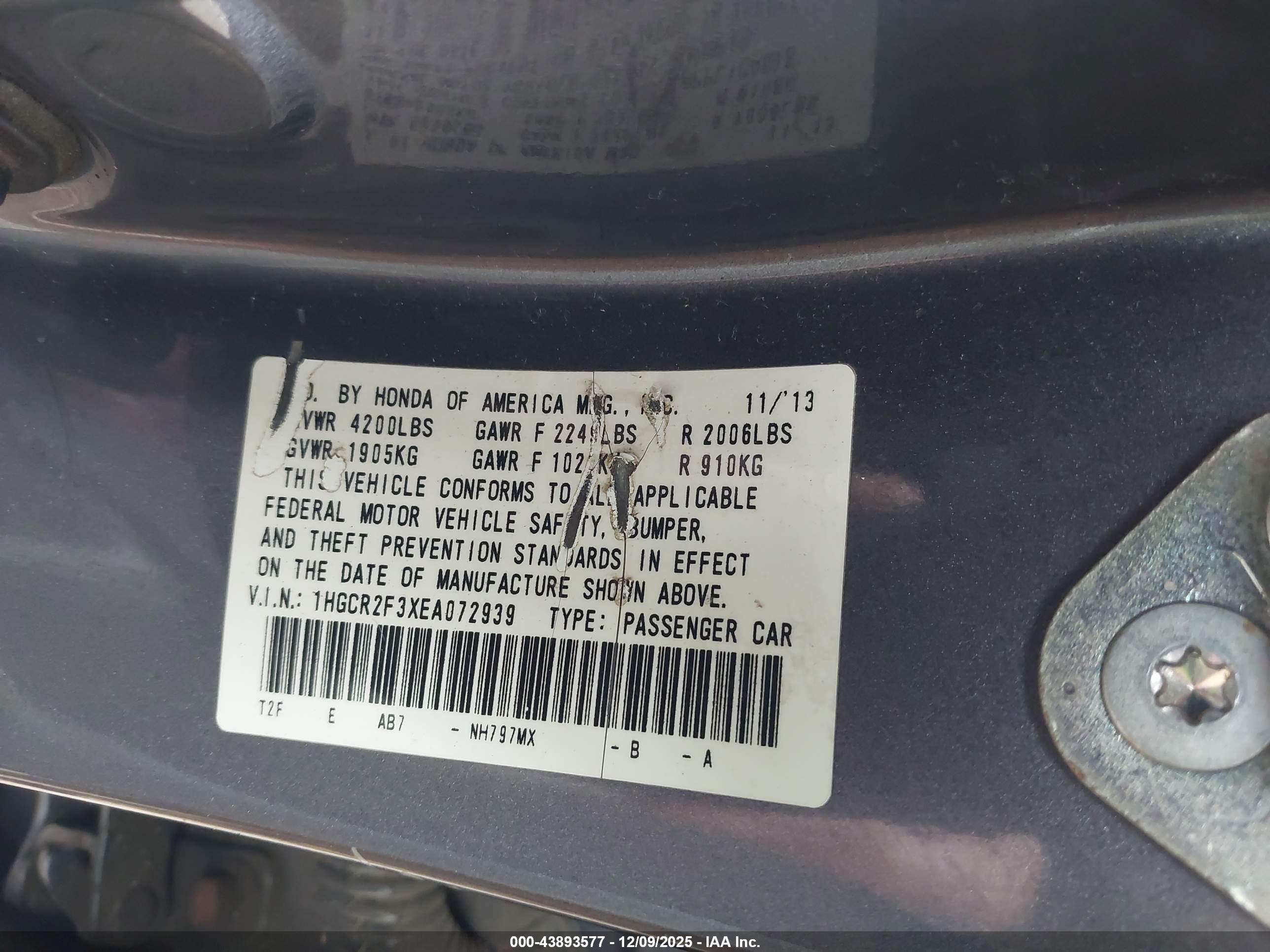 HONDA ACCORD image 9