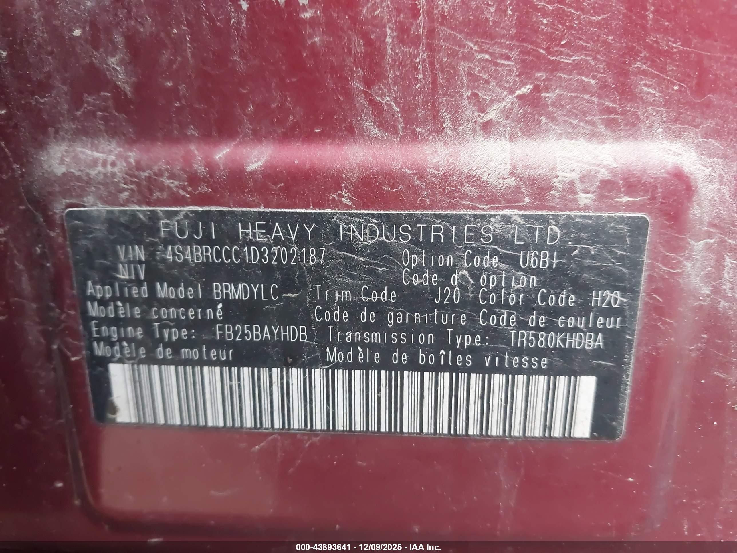 SUBARU OUTBACK image 9