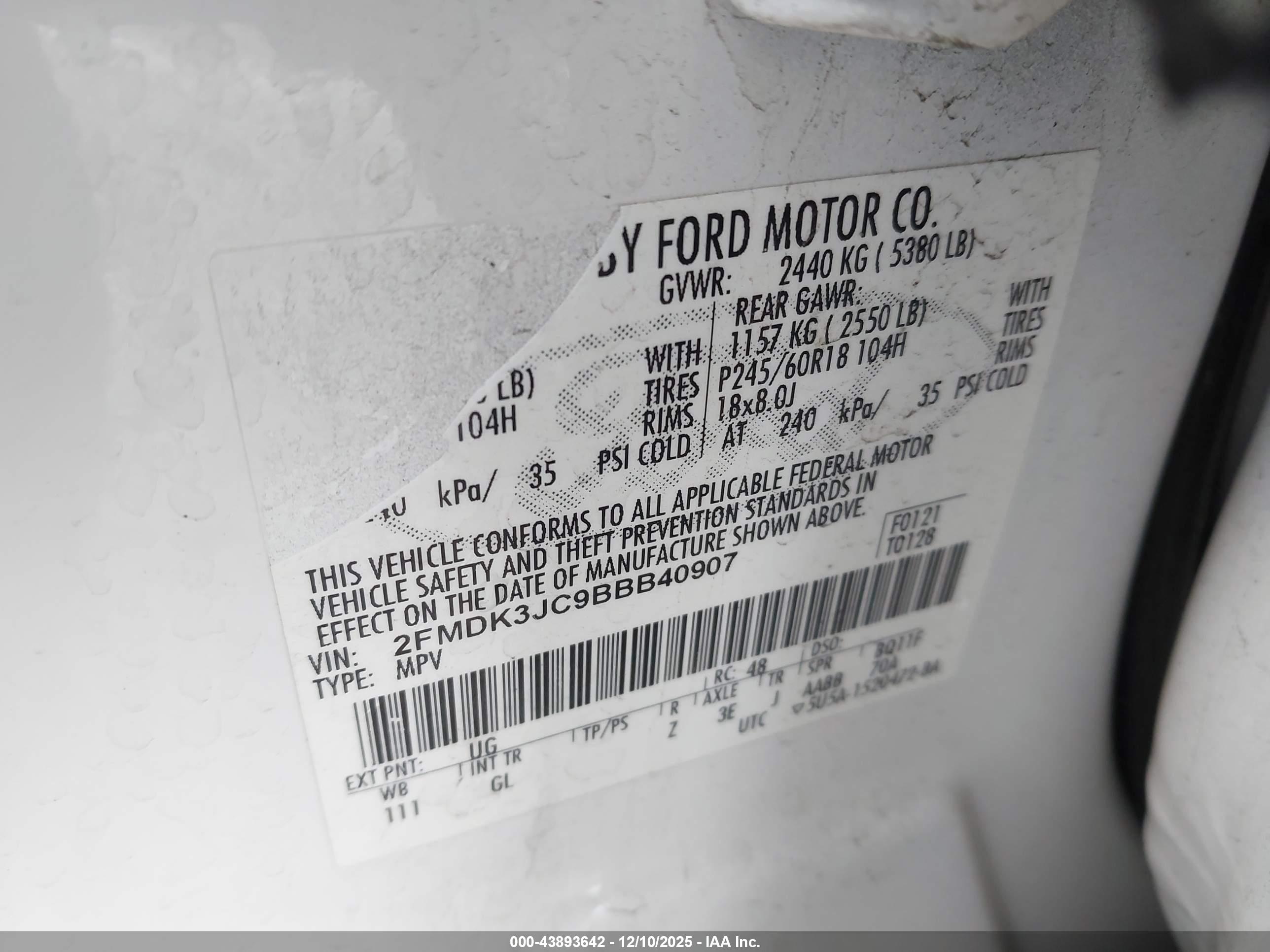 FORD EDGE image 9
