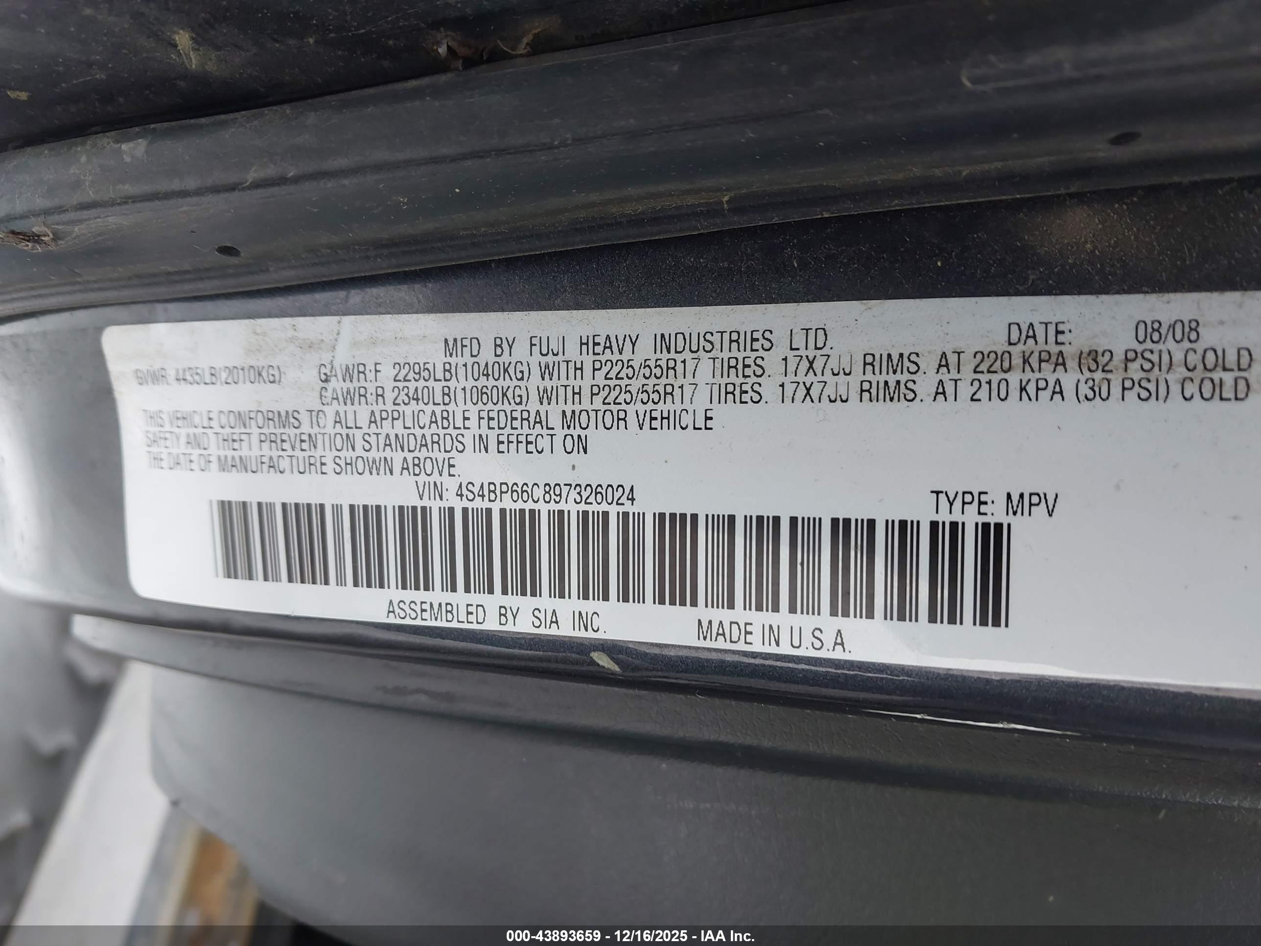SUBARU OUTBACK image 9