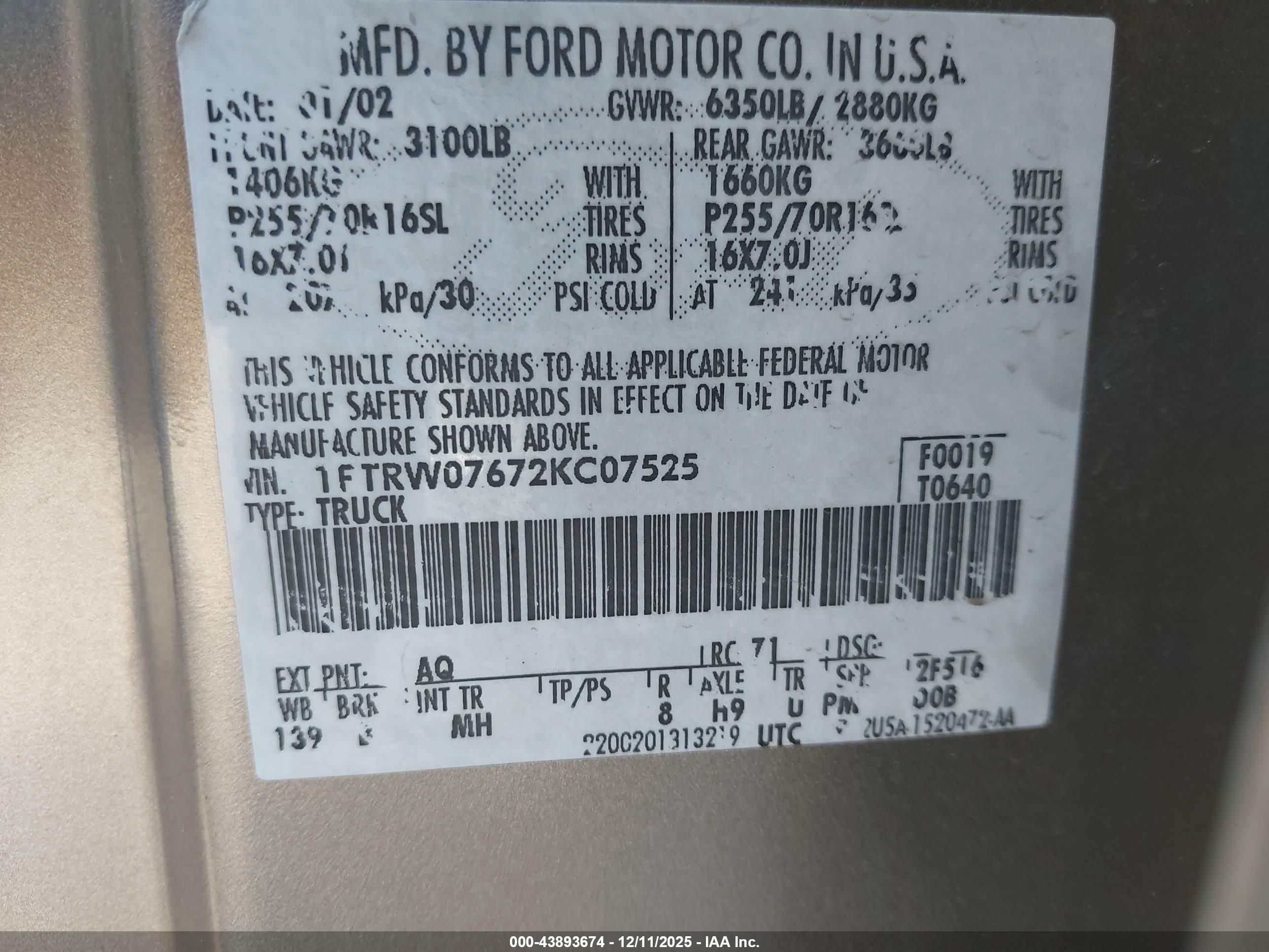 FORD F-150 image 9