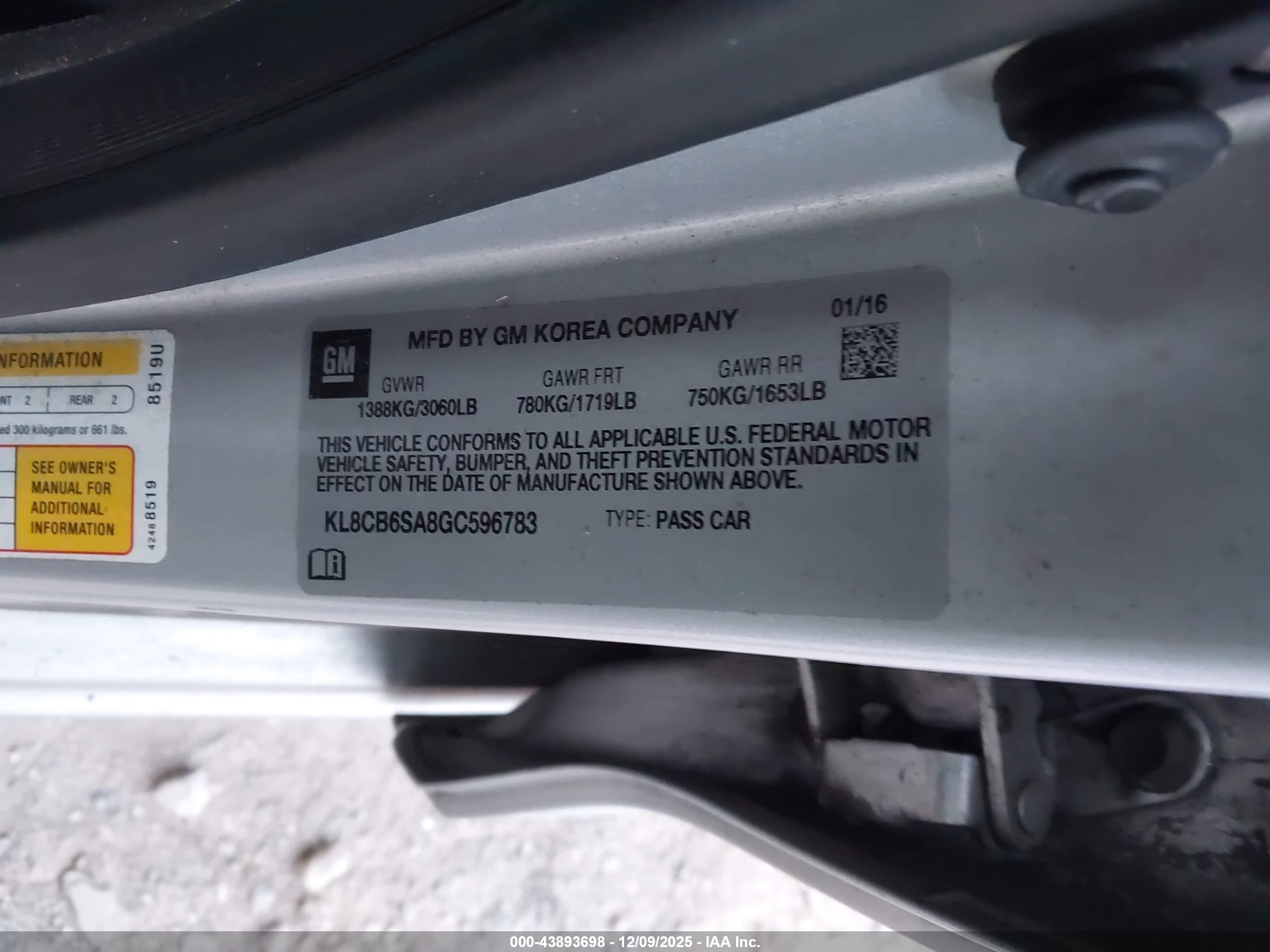 CHEVROLET SPARK image 9