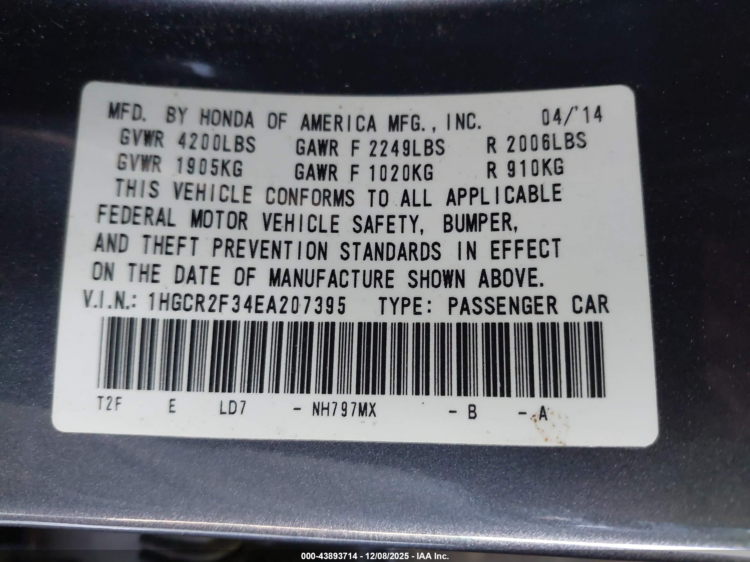 HONDA ACCORD image 9