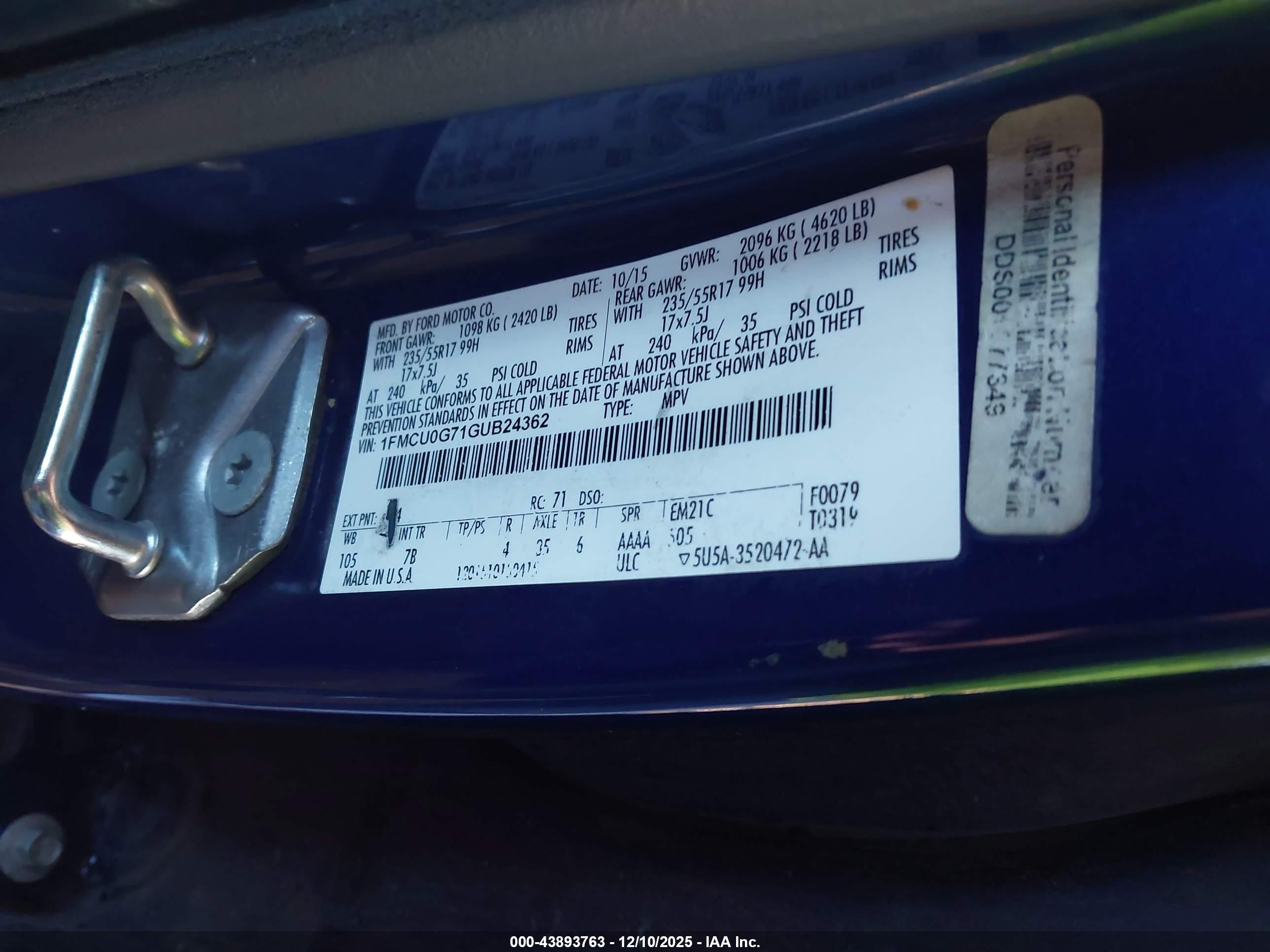 FORD ESCAPE image 9