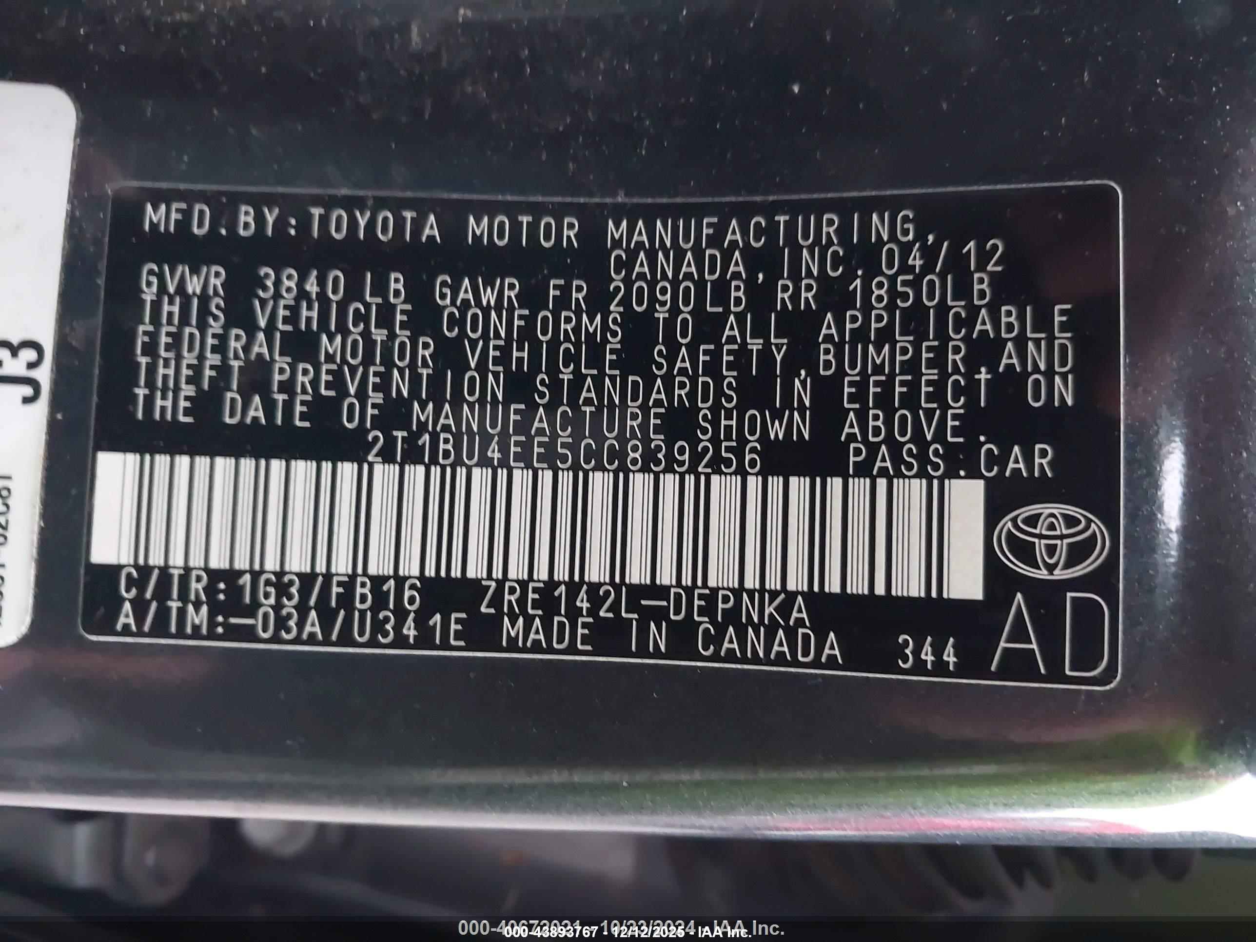 TOYOTA COROLLA image 9
