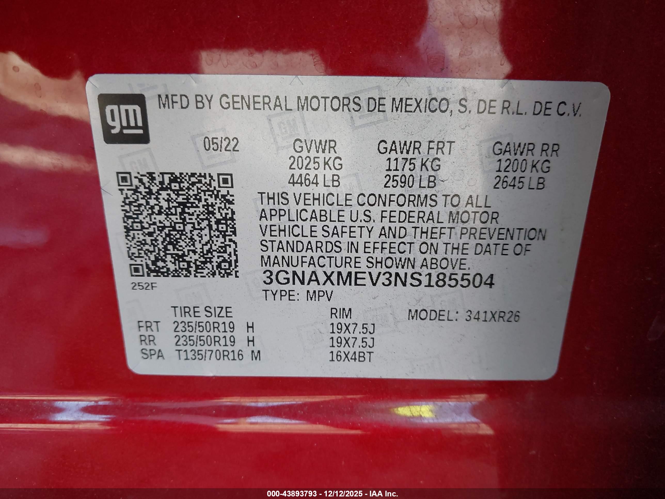 CHEVROLET EQUINOX image 9