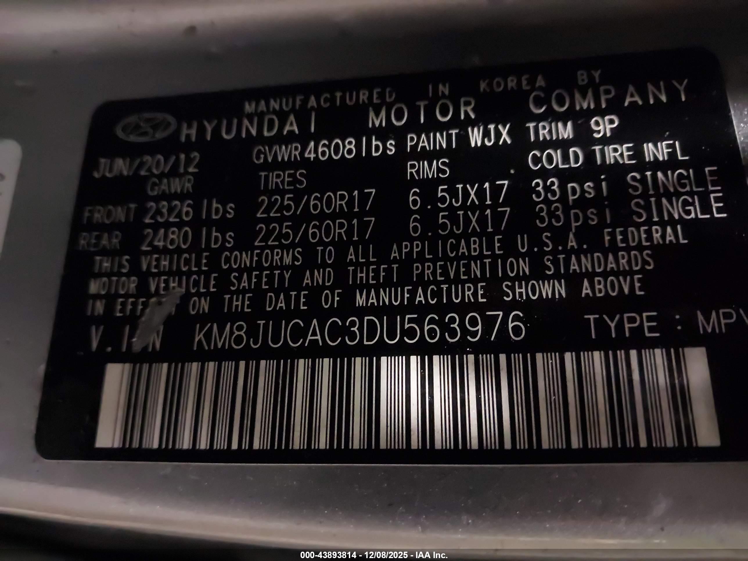 HYUNDAI TUCSON image 9