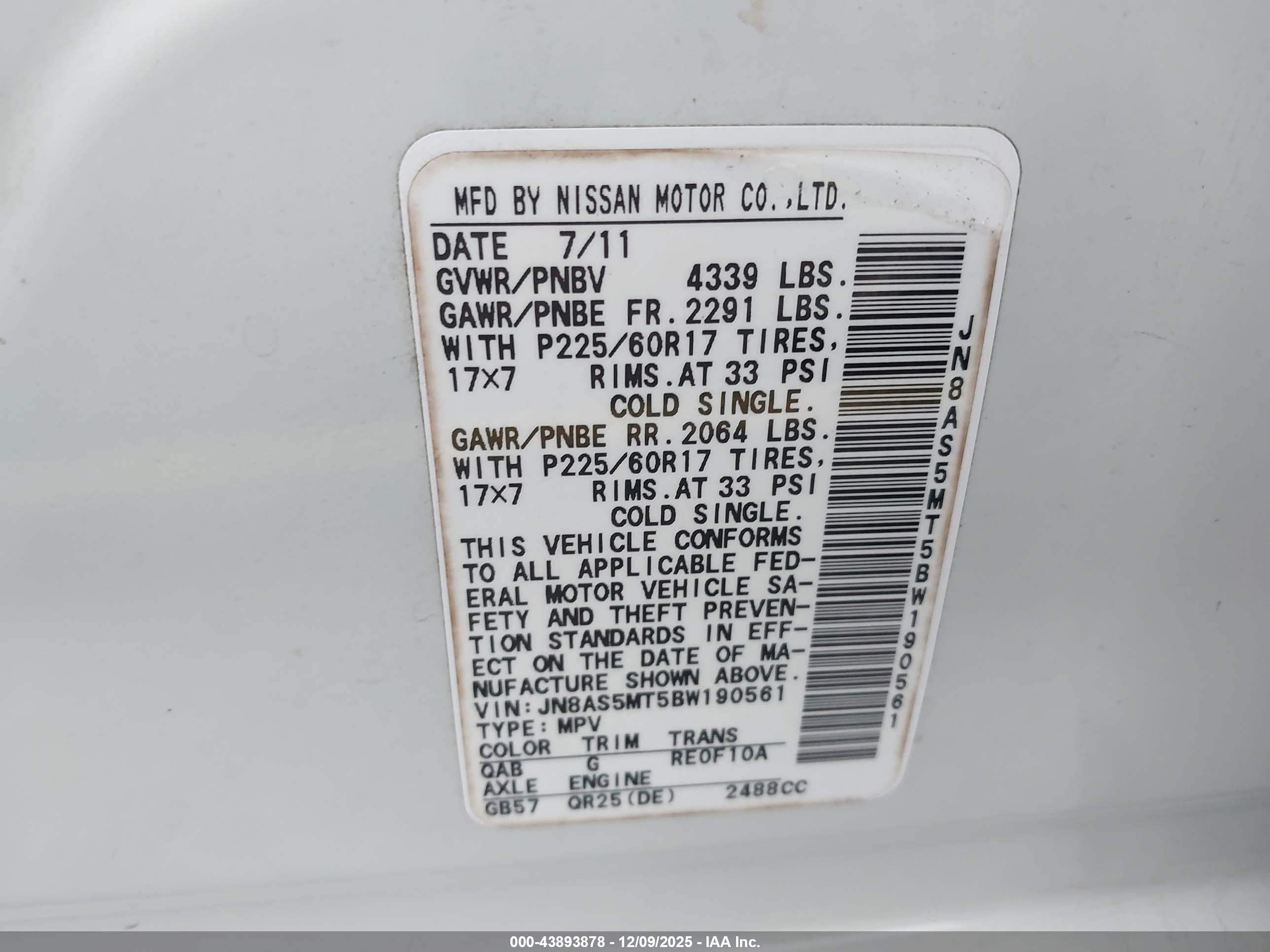 NISSAN ROGUE image 9