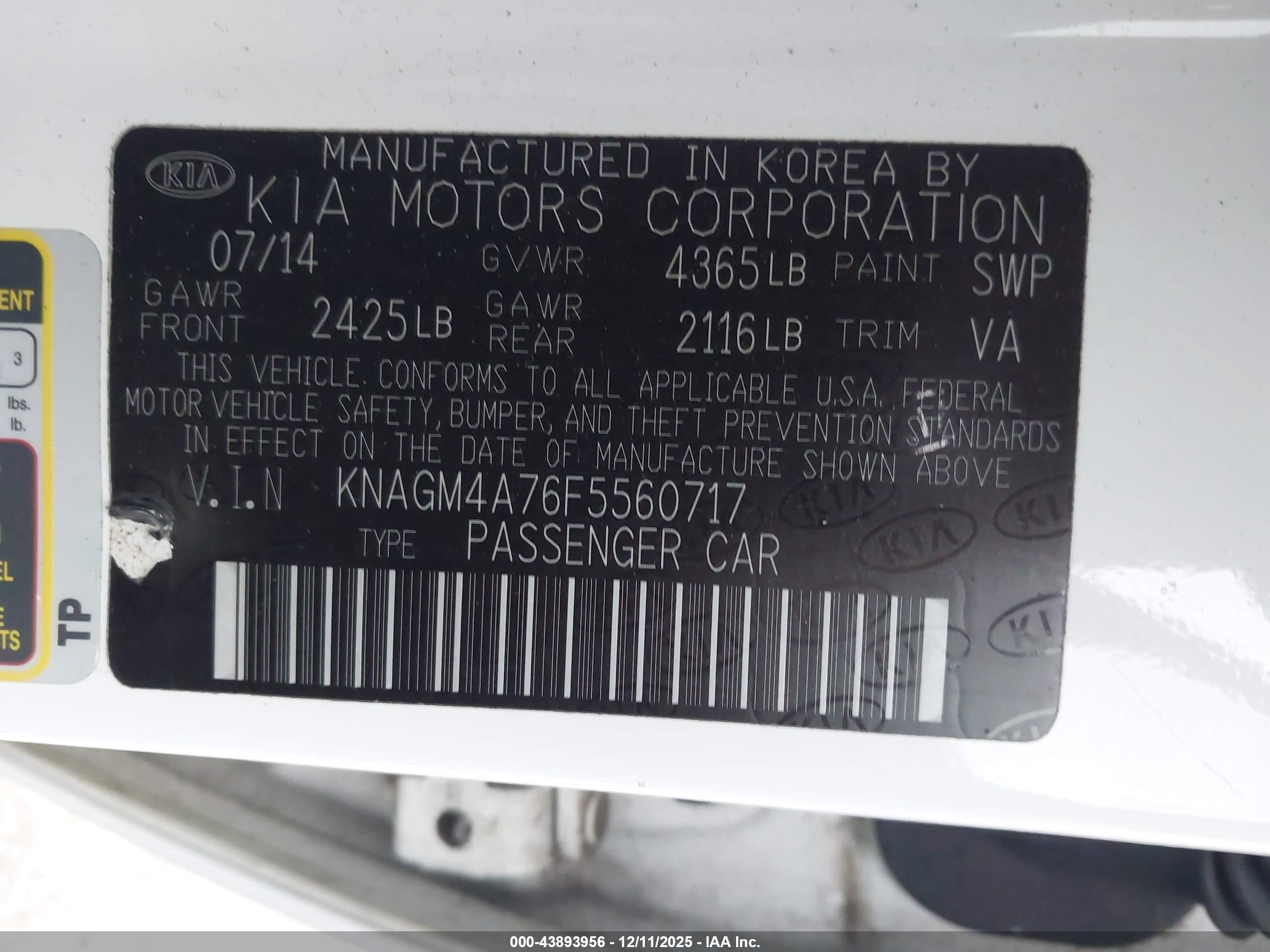 KIA OPTIMA image 9