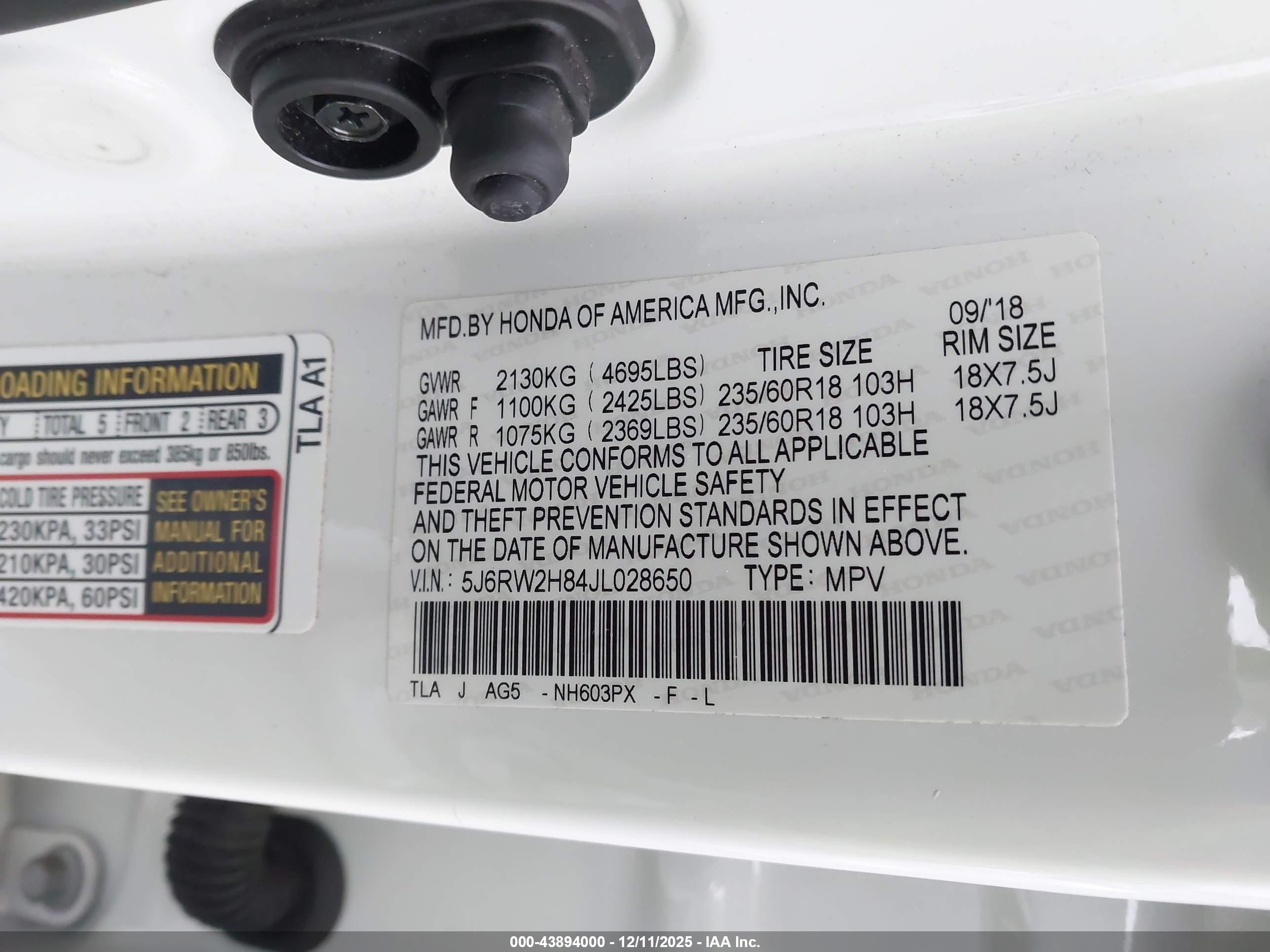 HONDA CR-V image 9