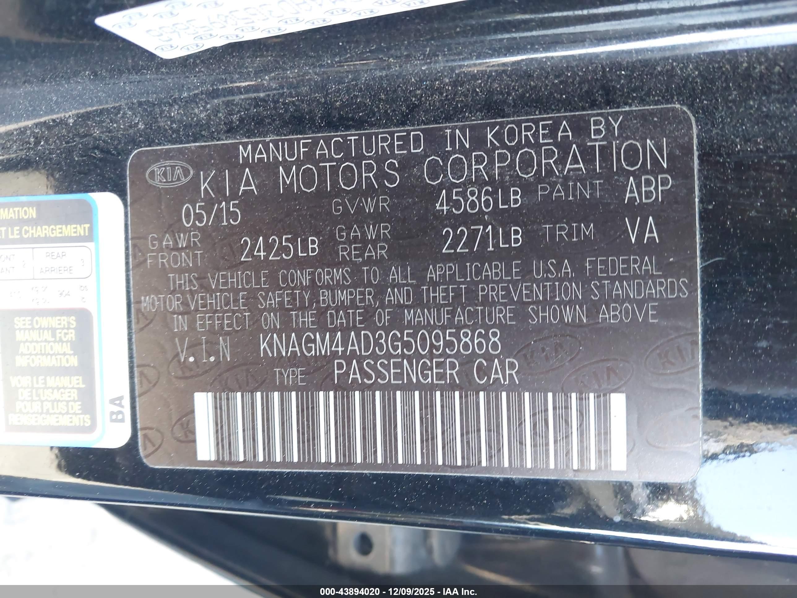 KIA OPTIMA image 9