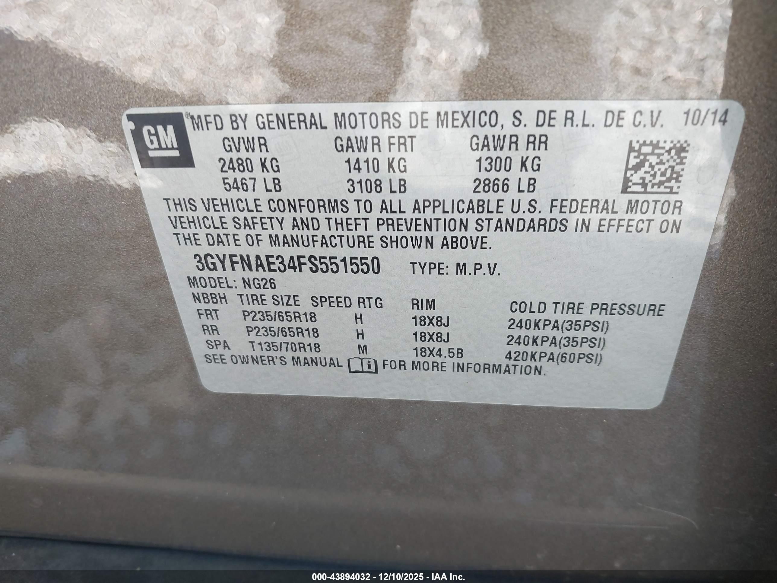 CADILLAC SRX image 9