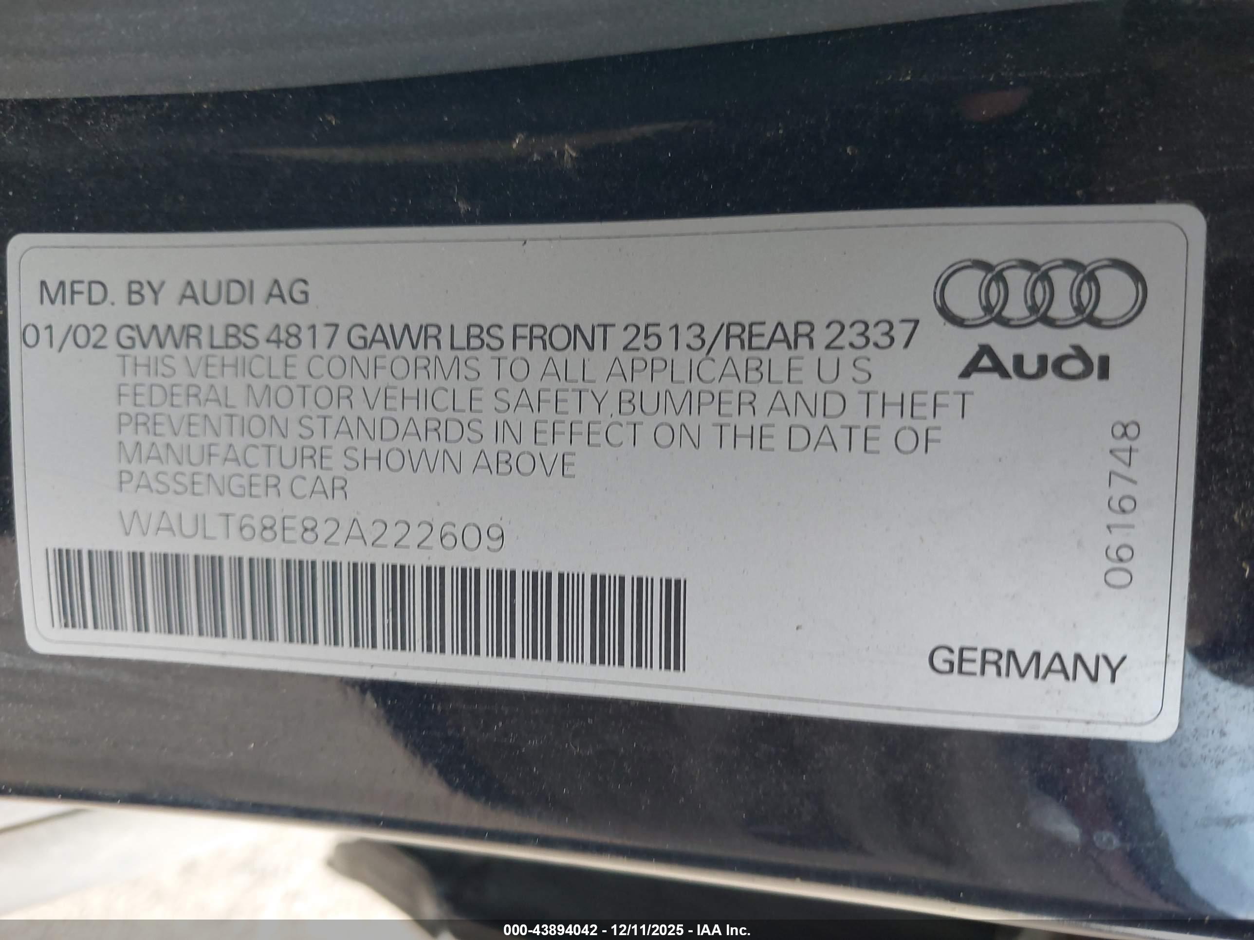 AUDI A4 image 9