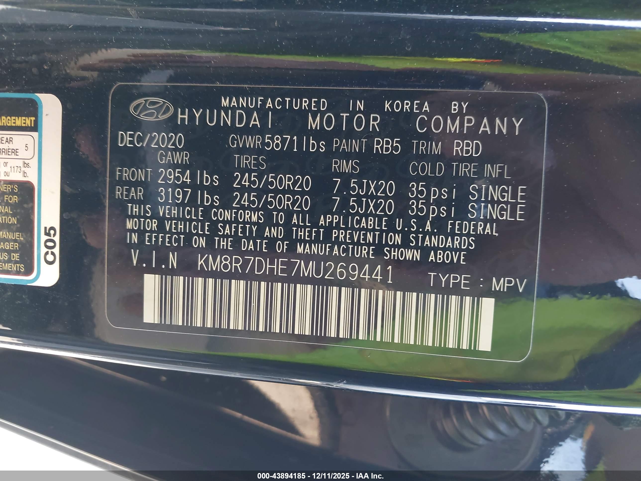 HYUNDAI PALISADE image 9