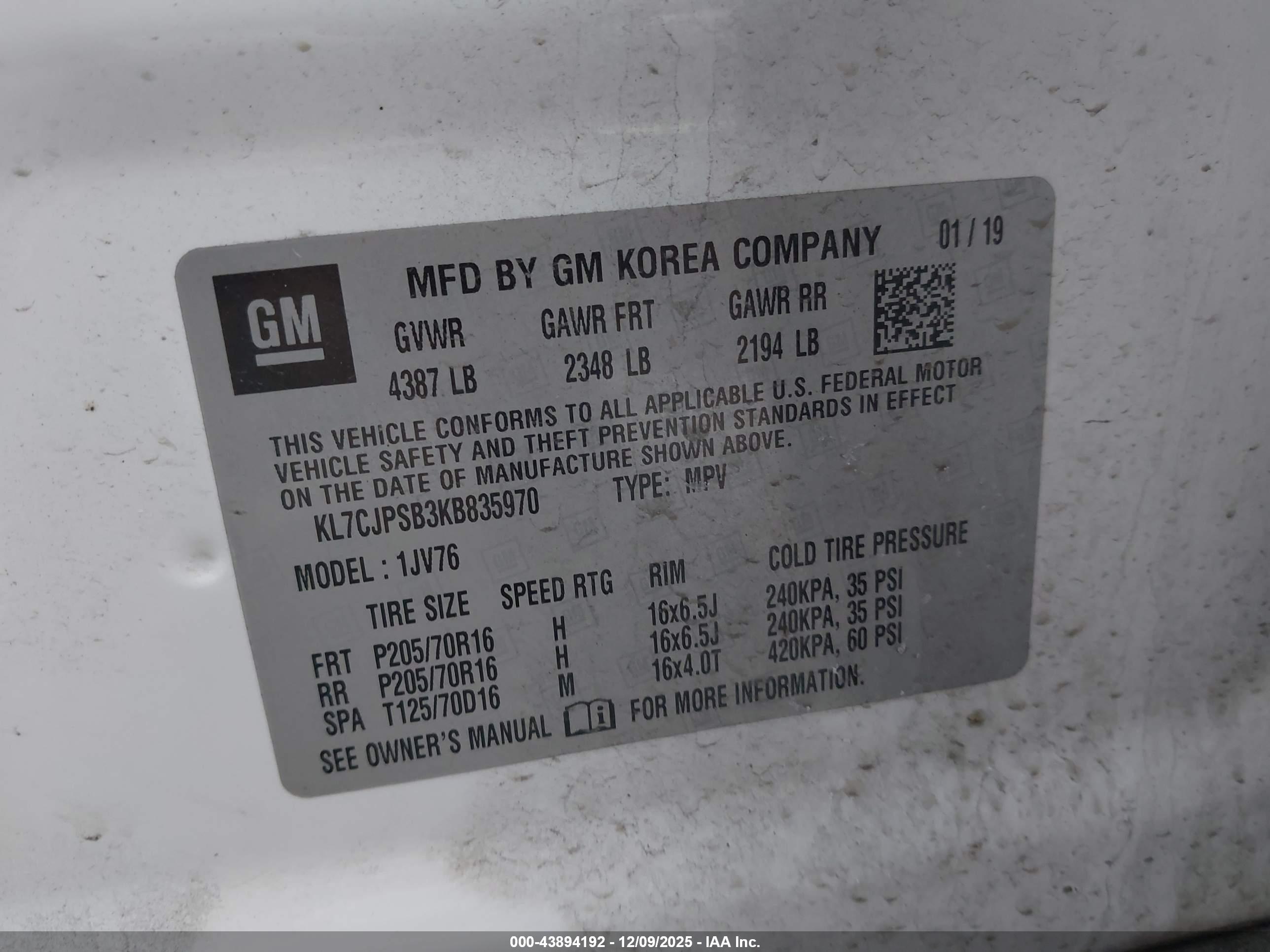 CHEVROLET TRAX image 9