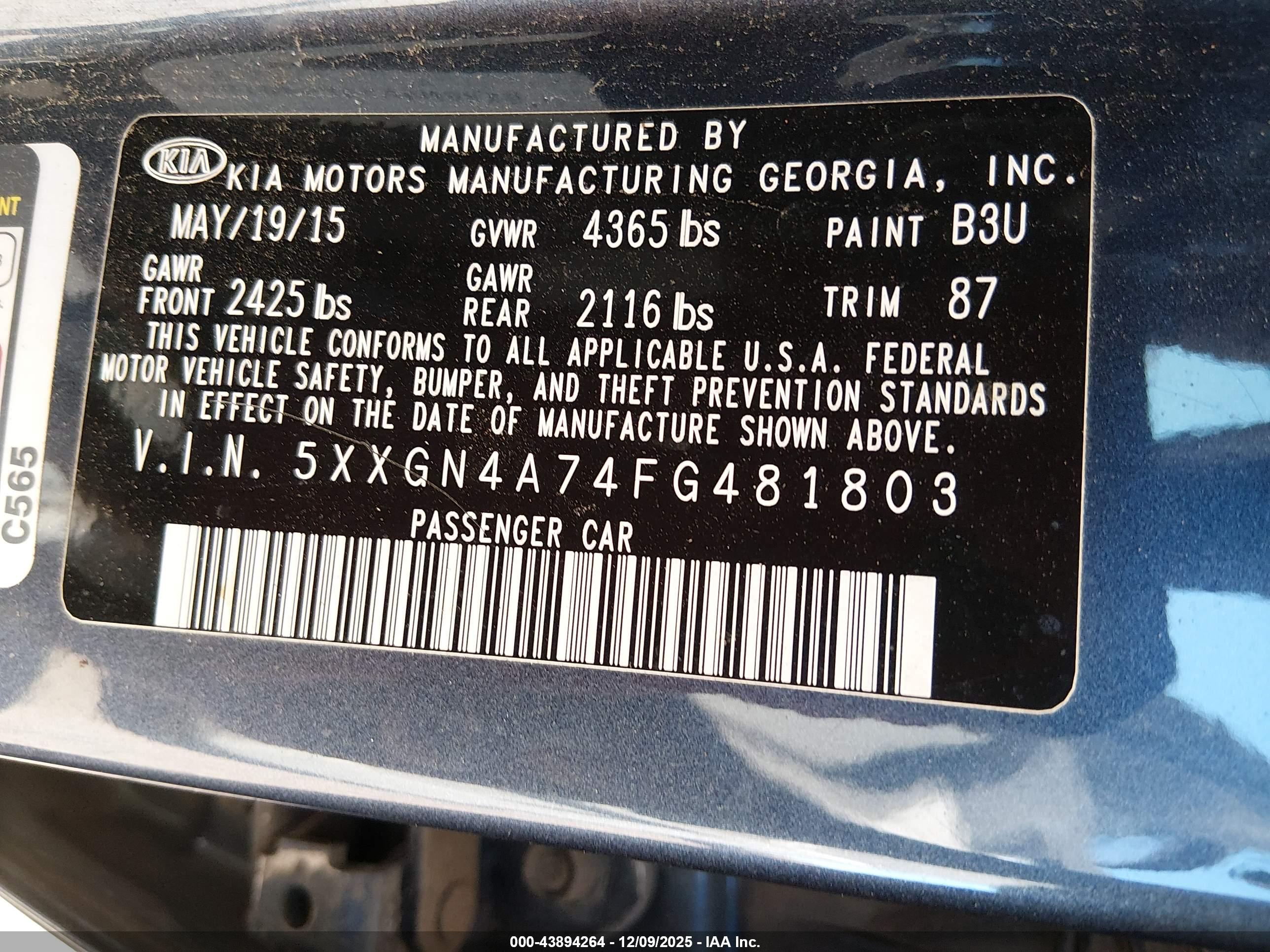 KIA OPTIMA image 9