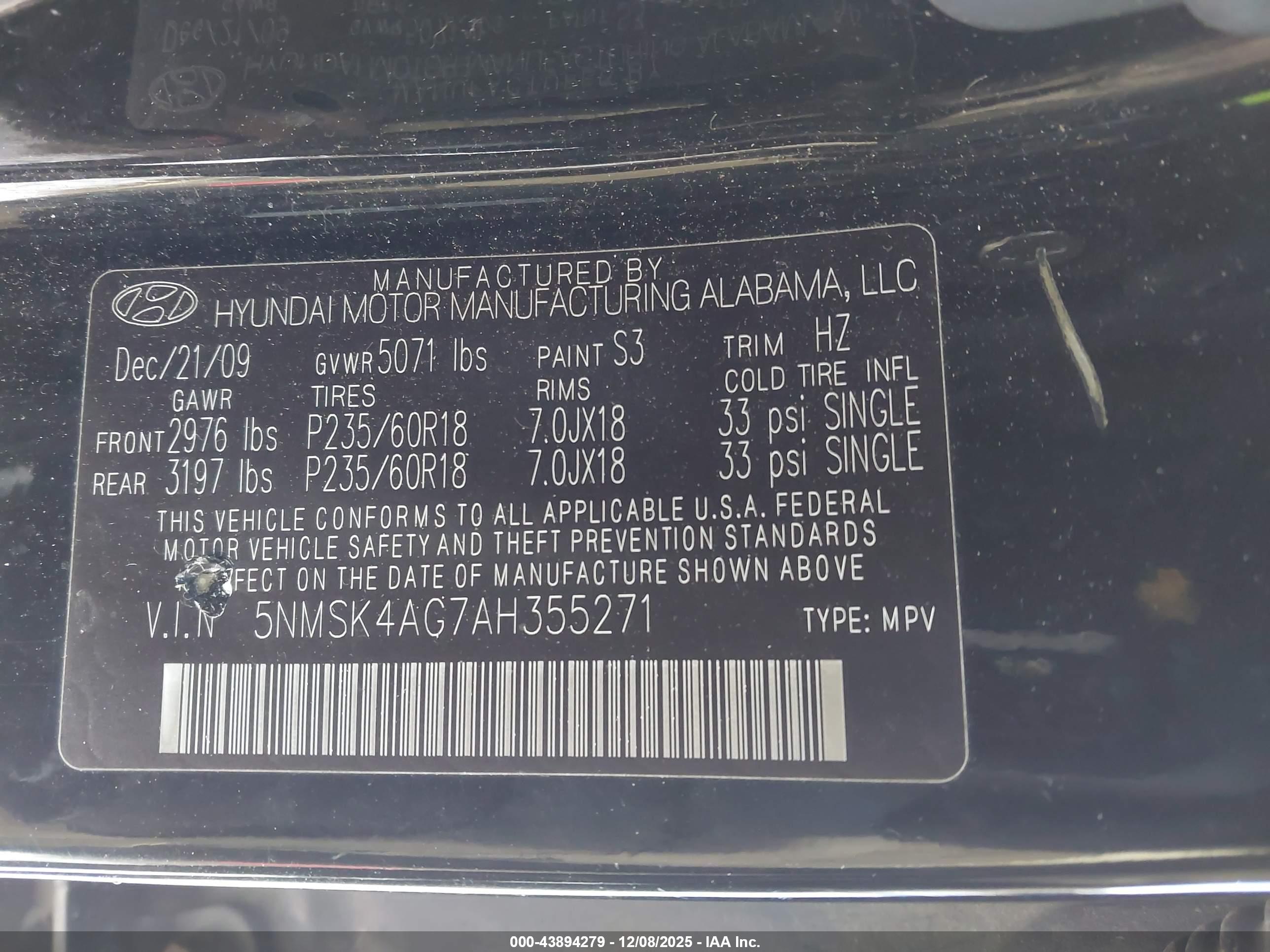 HYUNDAI SANTA image 9