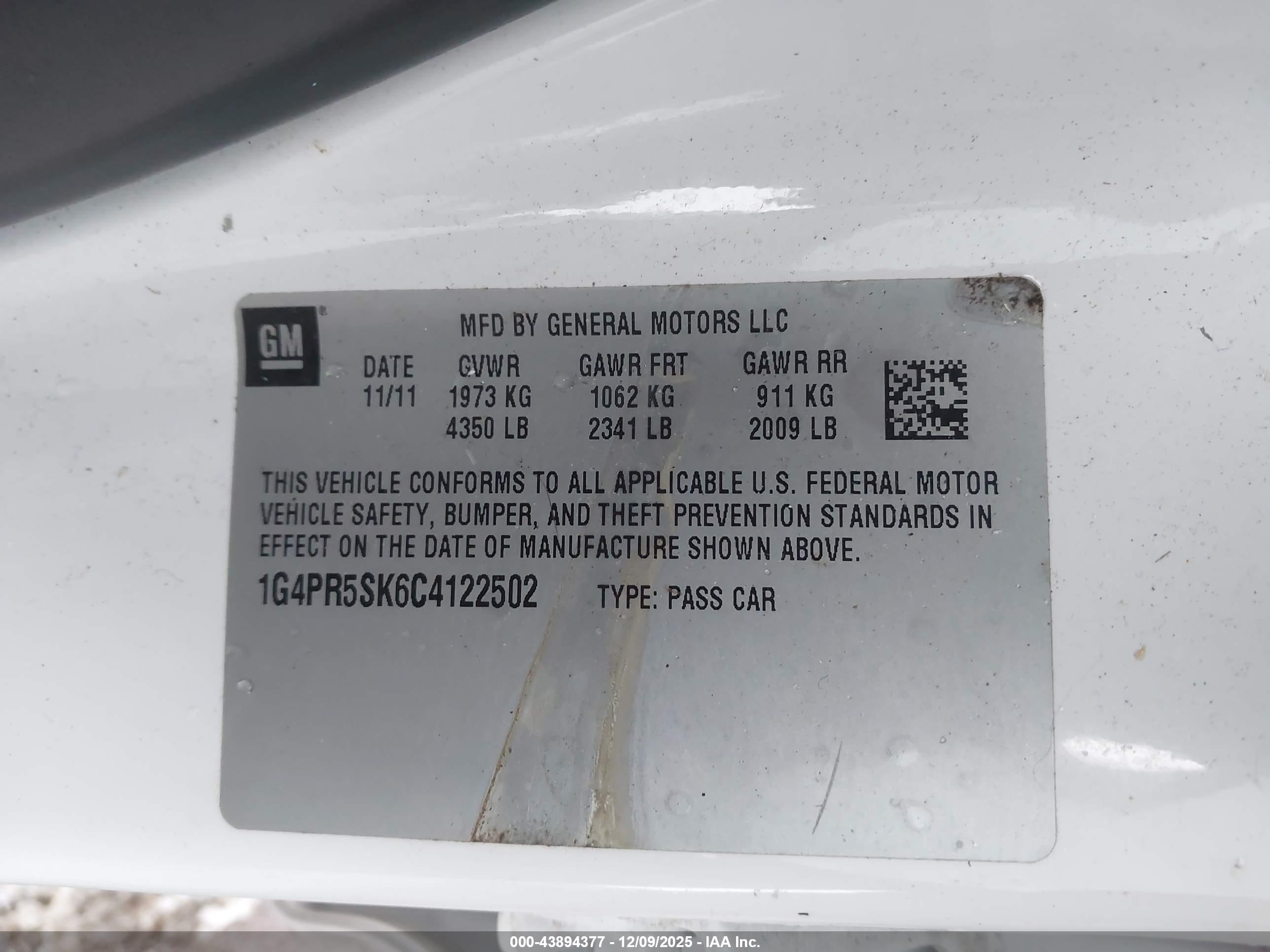 BUICK VERANO image 9