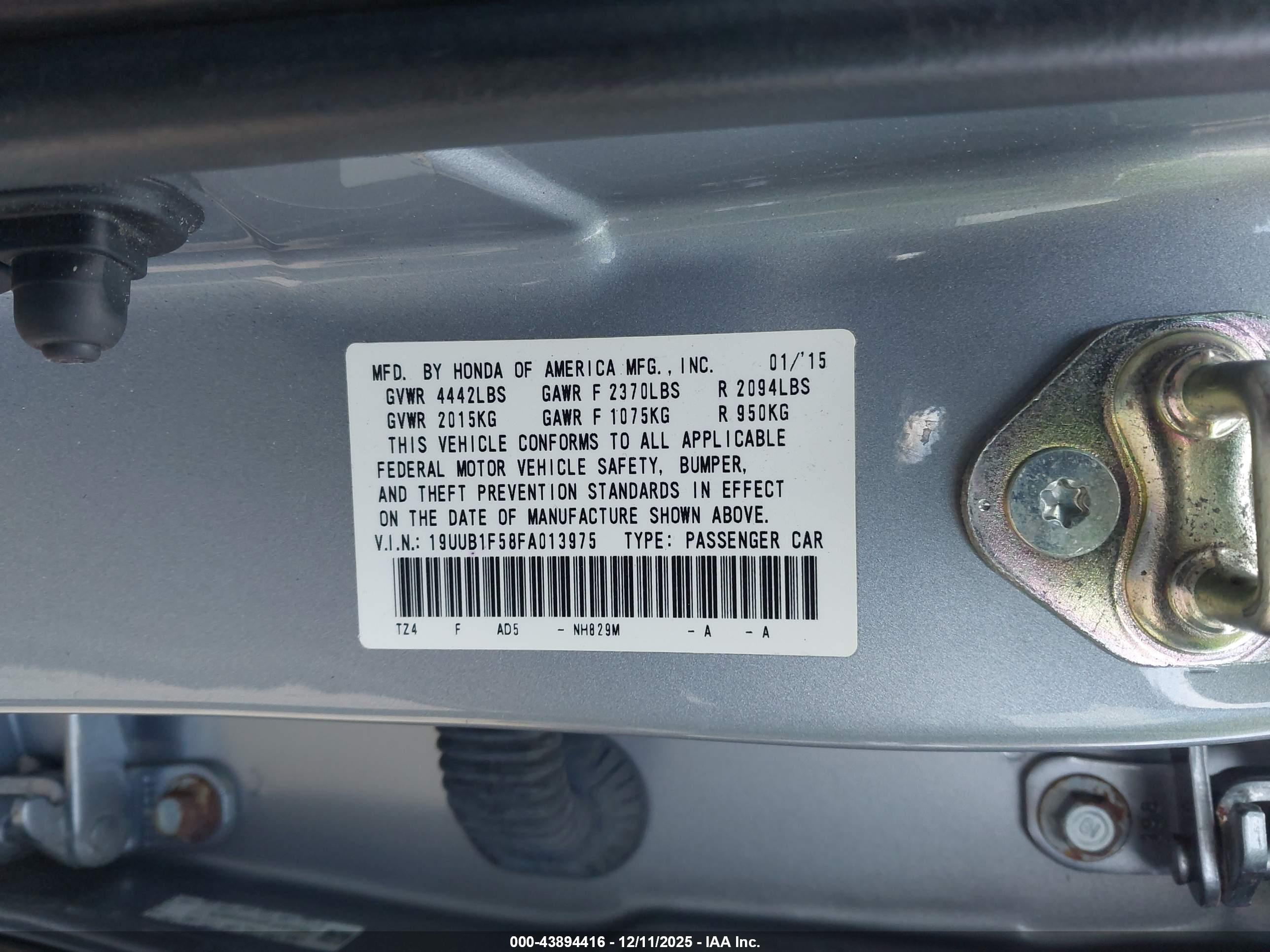 ACURA TLX image 9