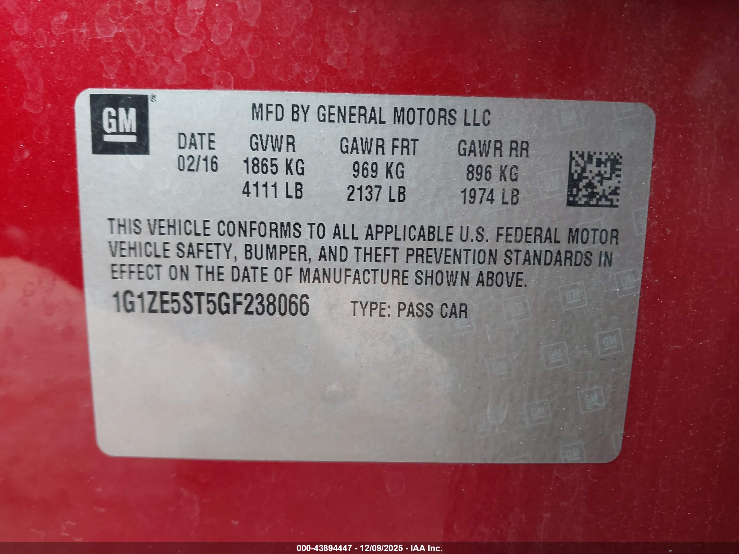 CHEVROLET MALIBU image 9