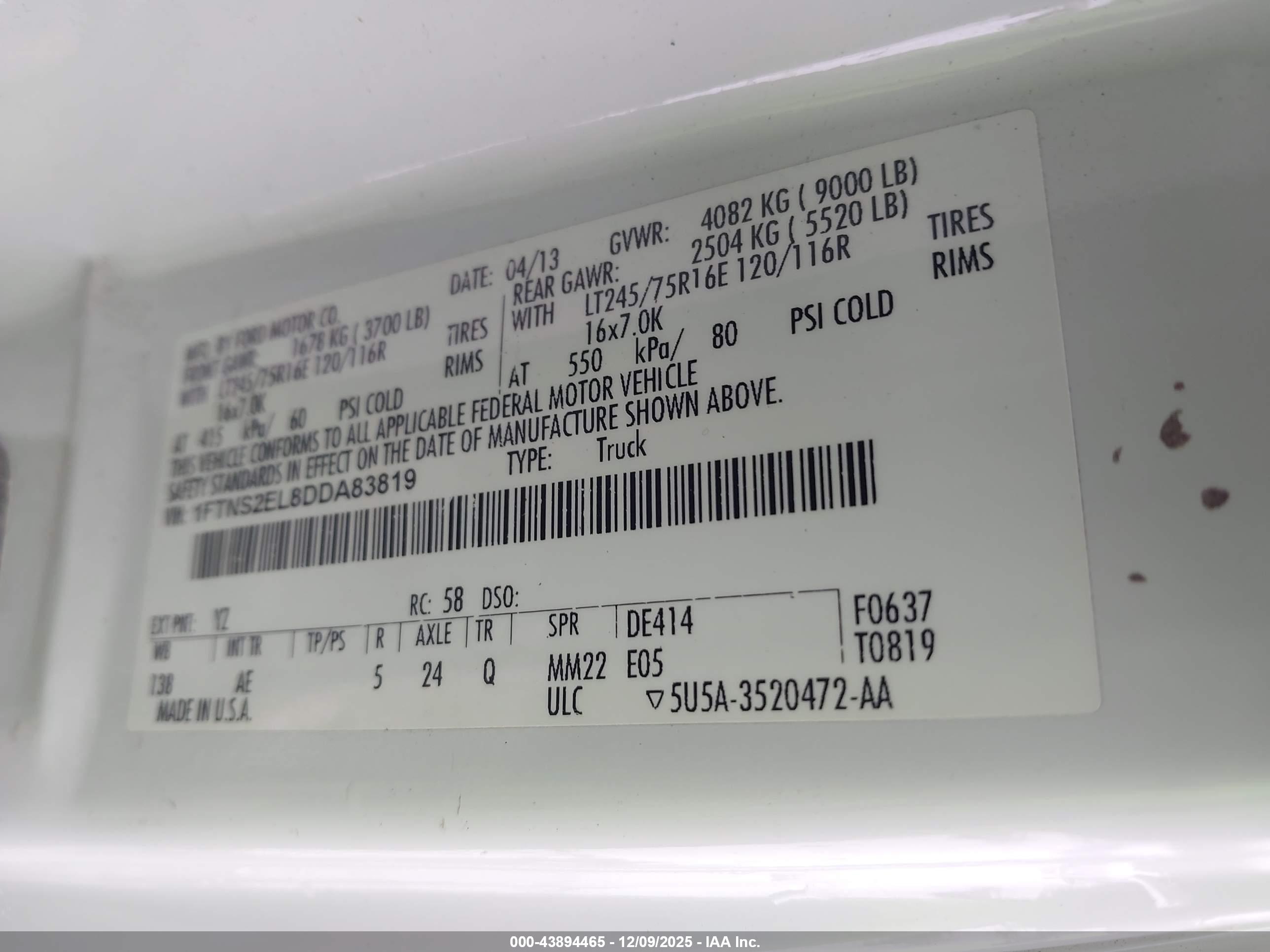 FORD E-250 image 9