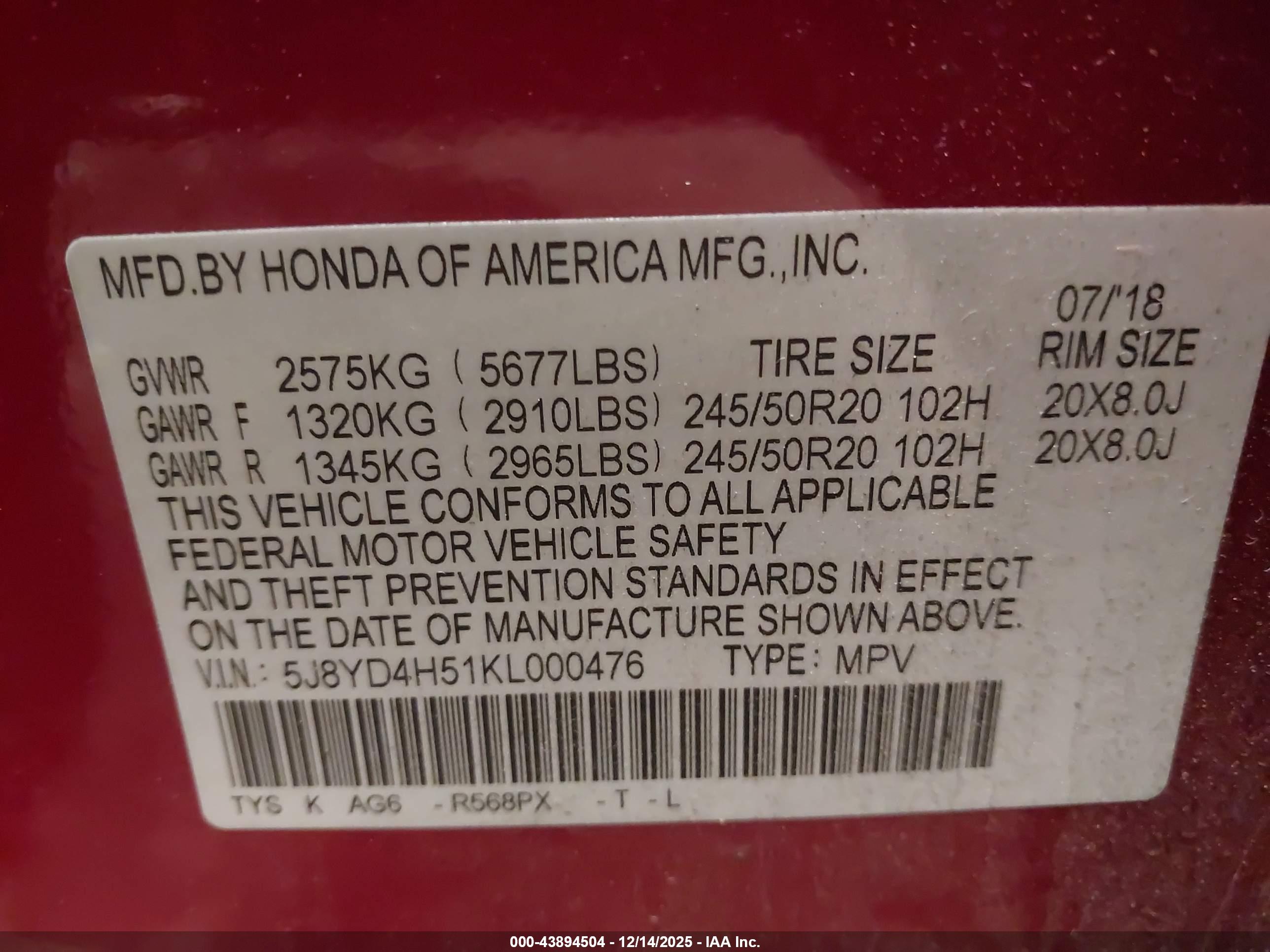 ACURA MDX image 9