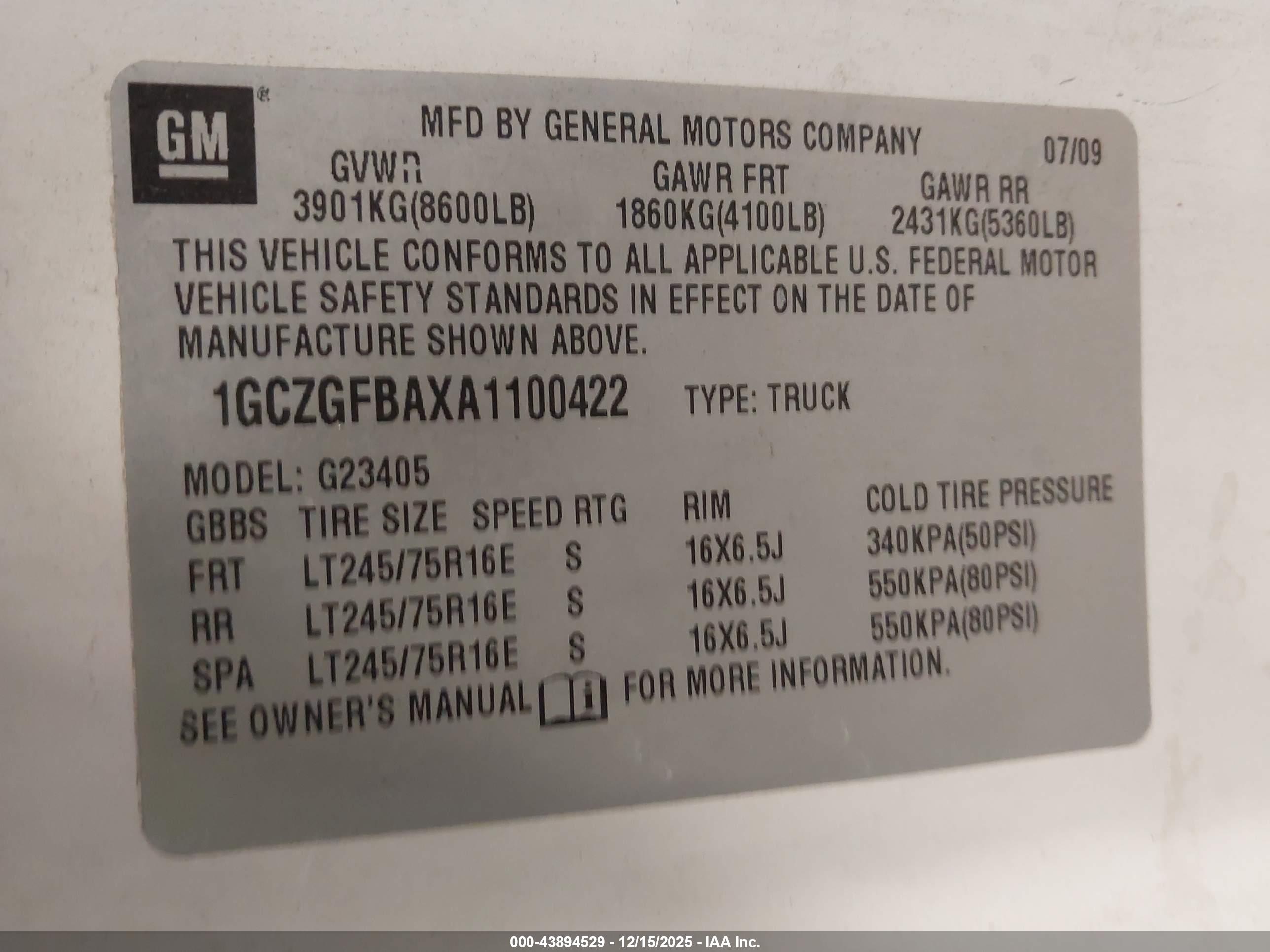 CHEVROLET EXPRESS image 9