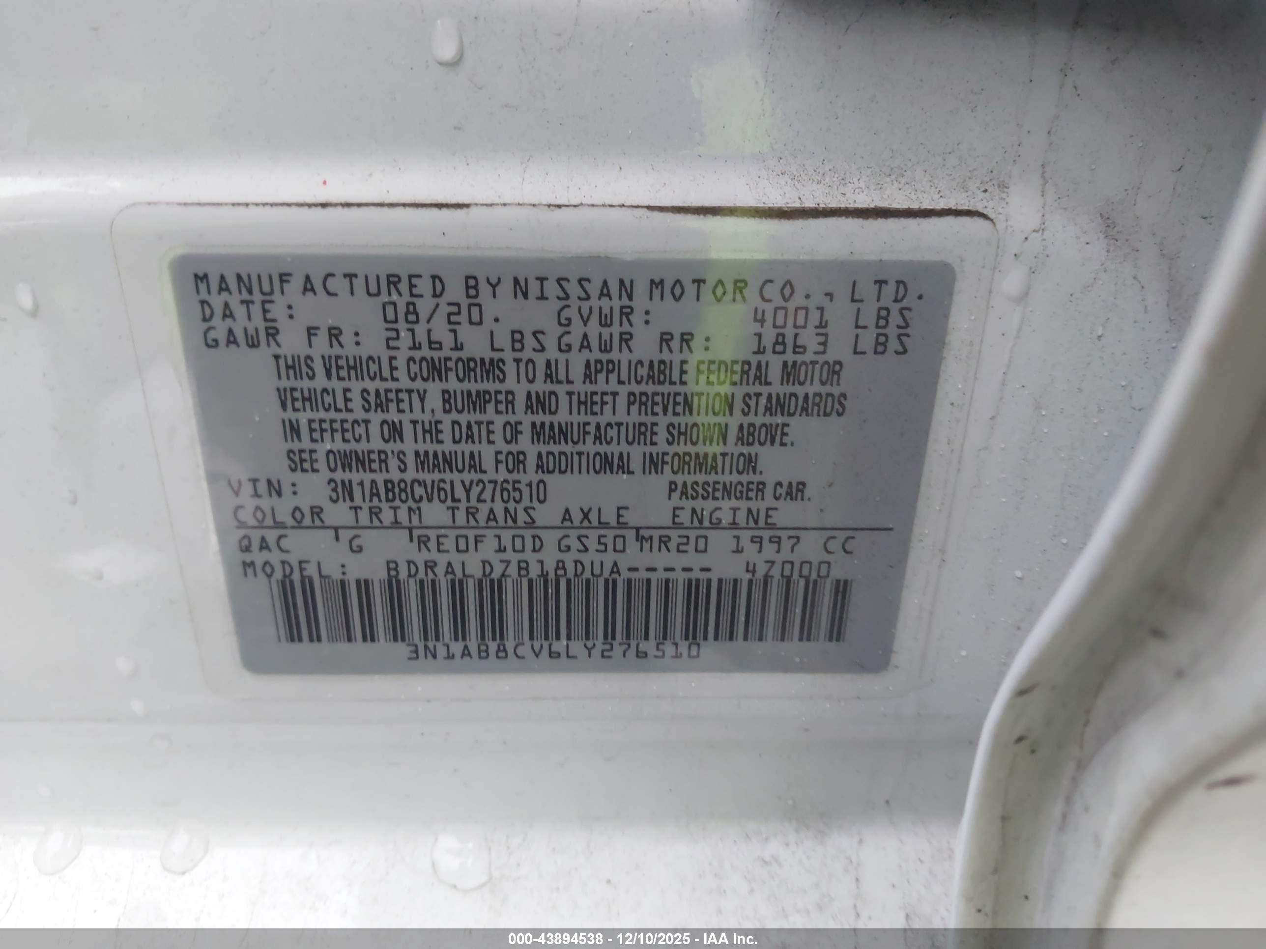 NISSAN SENTRA image 9