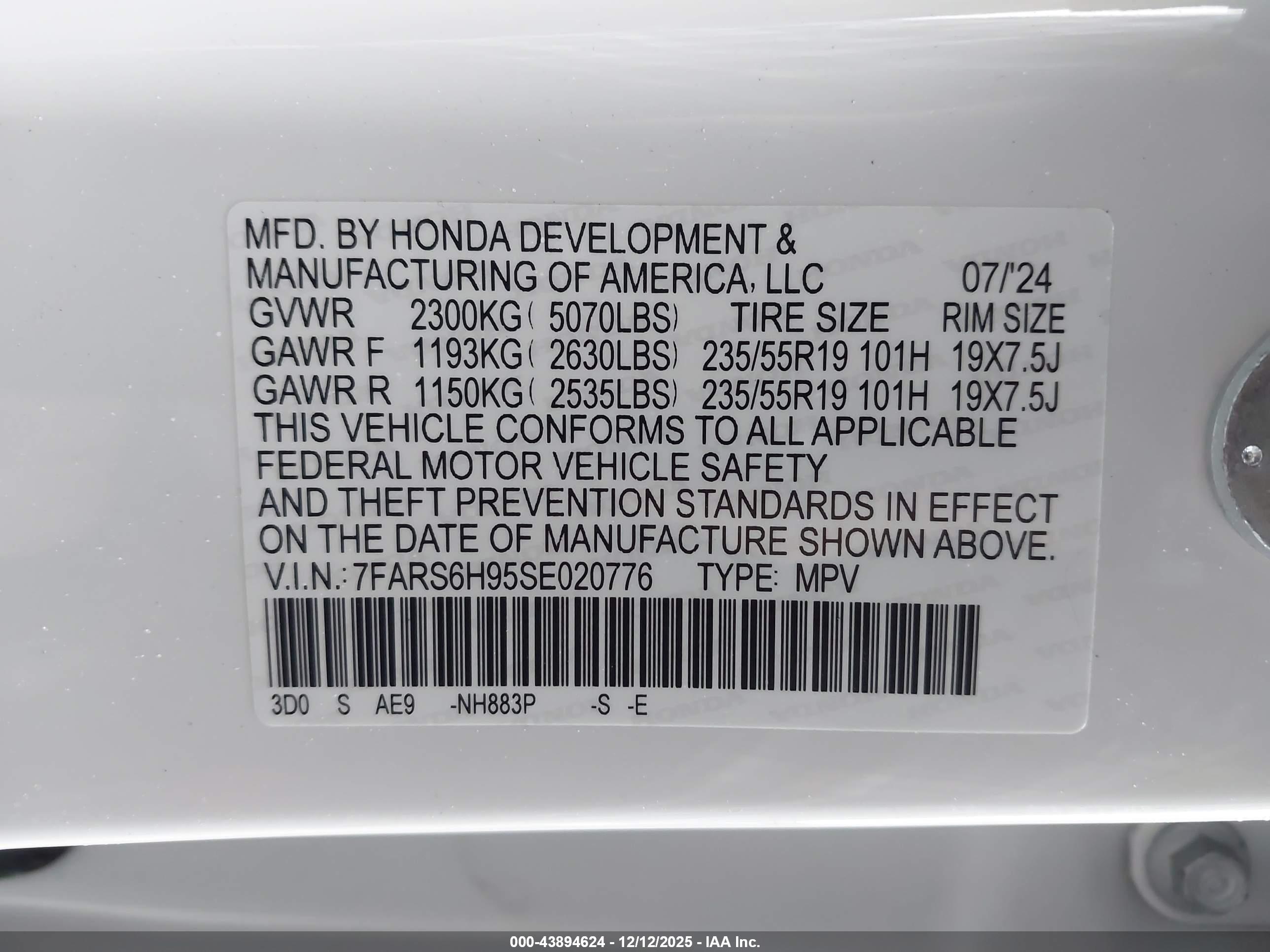 HONDA CR-V image 9