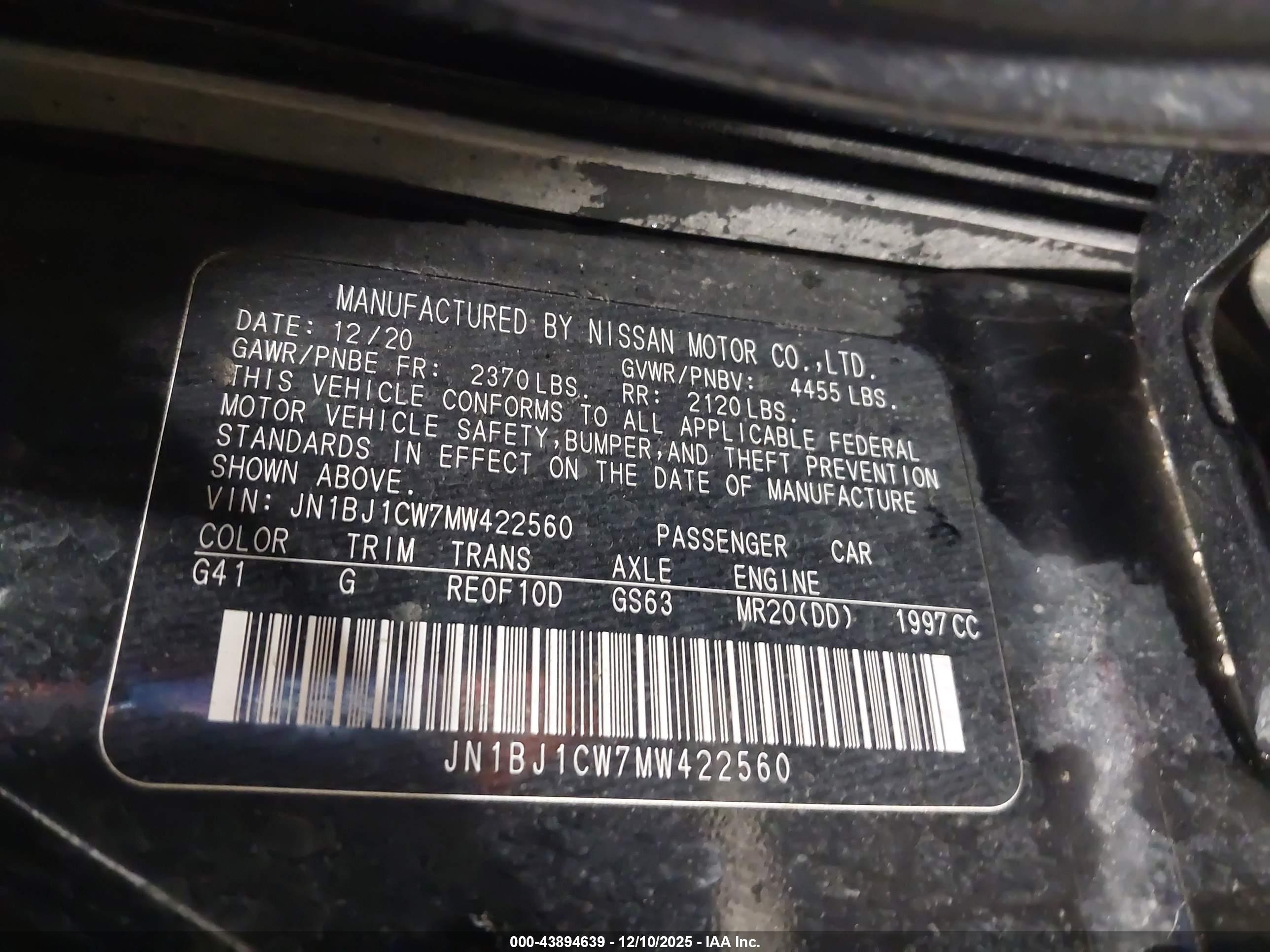 NISSAN ROGUE image 9