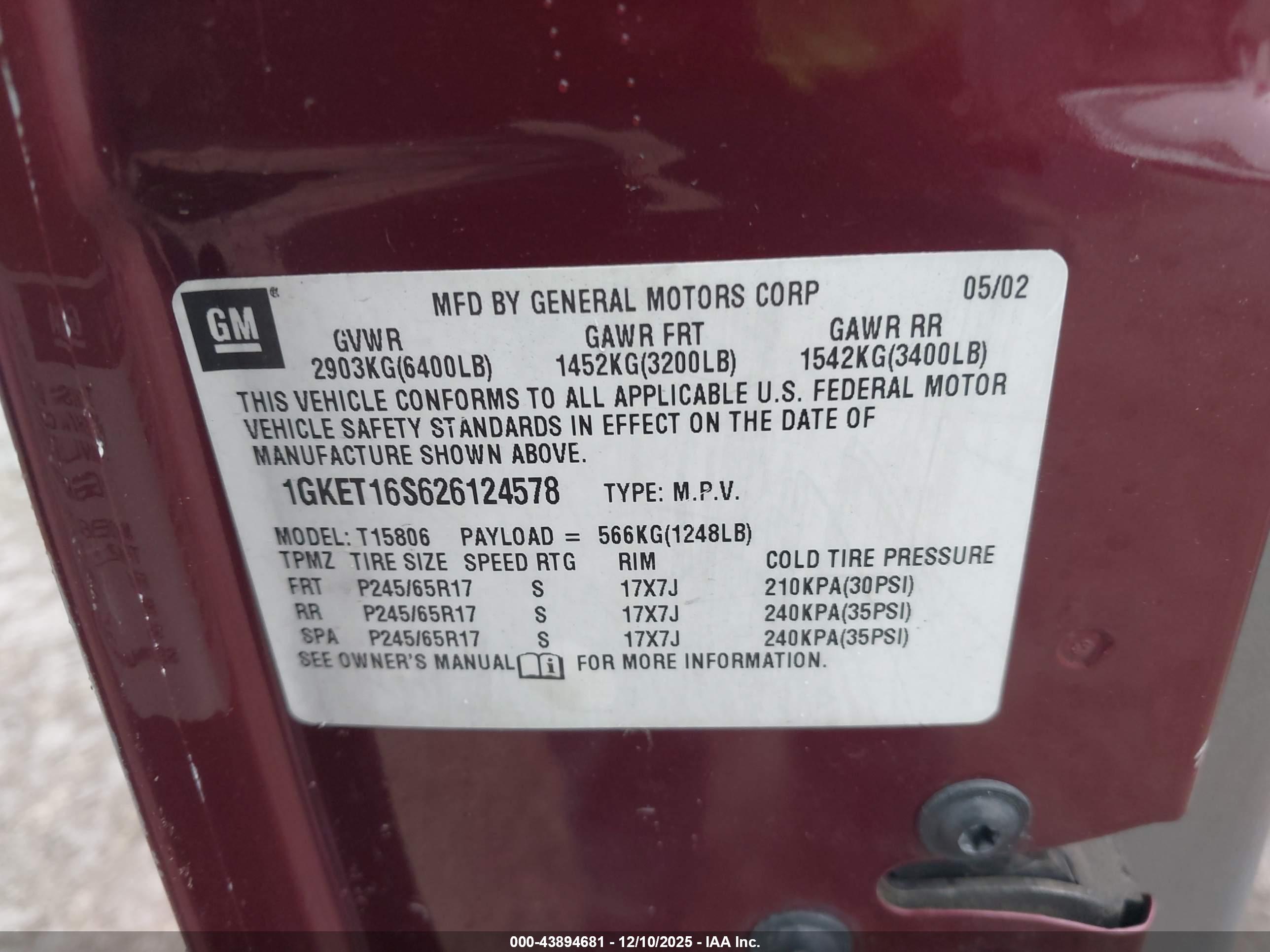 GMC ENVOY image 9