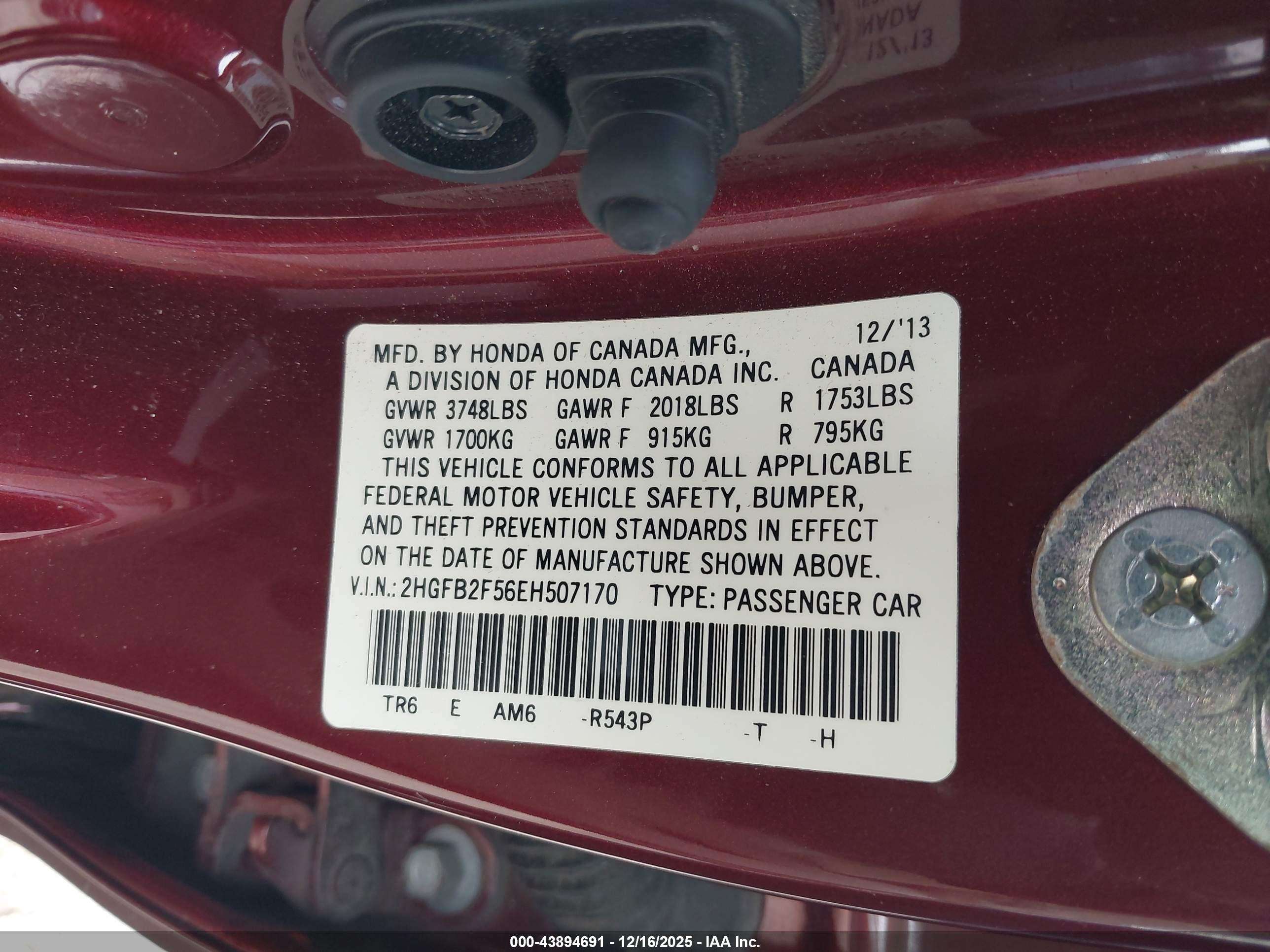HONDA CIVIC image 9