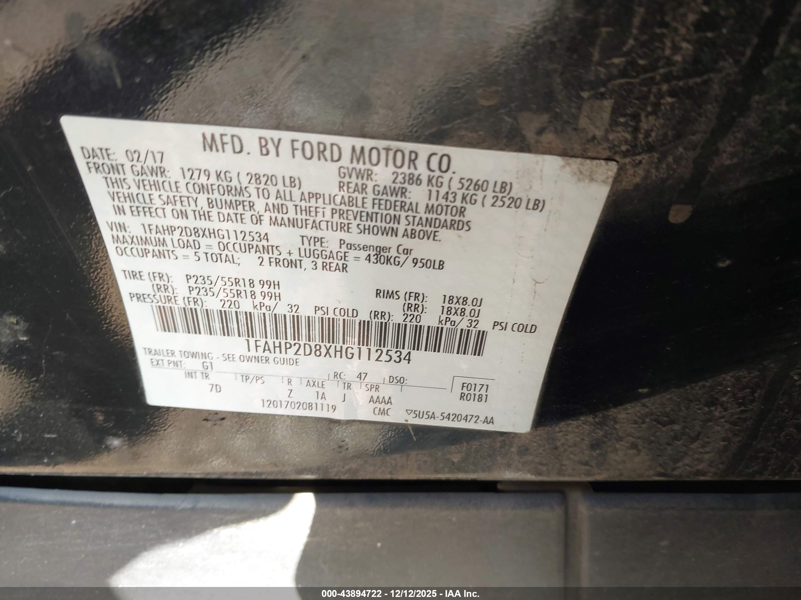 FORD TAURUS image 9